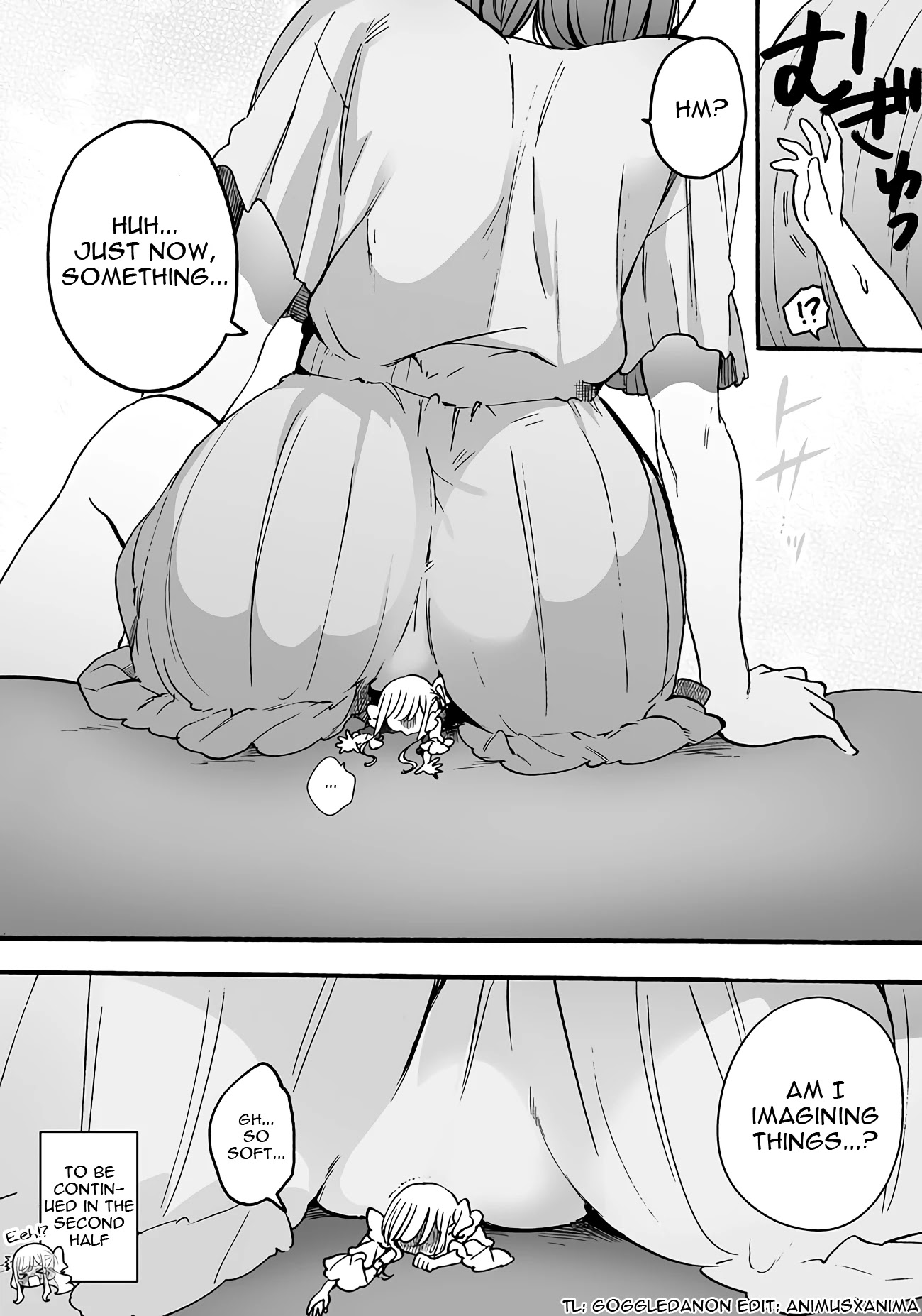 I'm an Elite Angel, But I'm Troubled By an Impregnable High School Girl Chapter 13.8 page 3 - Chapter 13.8: Extra 9-1: The Angel Shrank (Part 1)