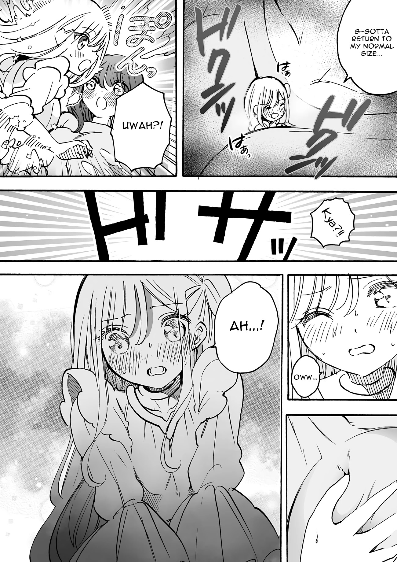 I'm an Elite Angel, But I'm Troubled By an Impregnable High School Girl Chapter 13.9 page 5 - Chapter 13.9: Extra 9-2: The Angel Shrank (Part 2)