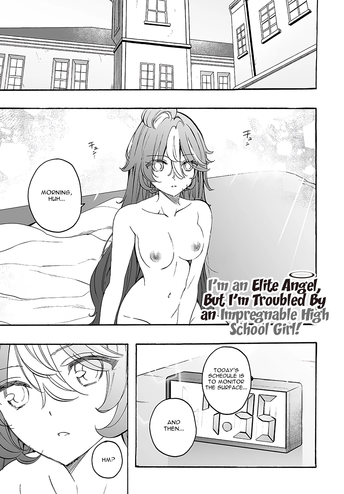 I'm an Elite Angel, But I'm Troubled By an Impregnable High School Girl Chapter 14 page 1 - Chapter 14: The Angel Wants to Gaze At You One More Time