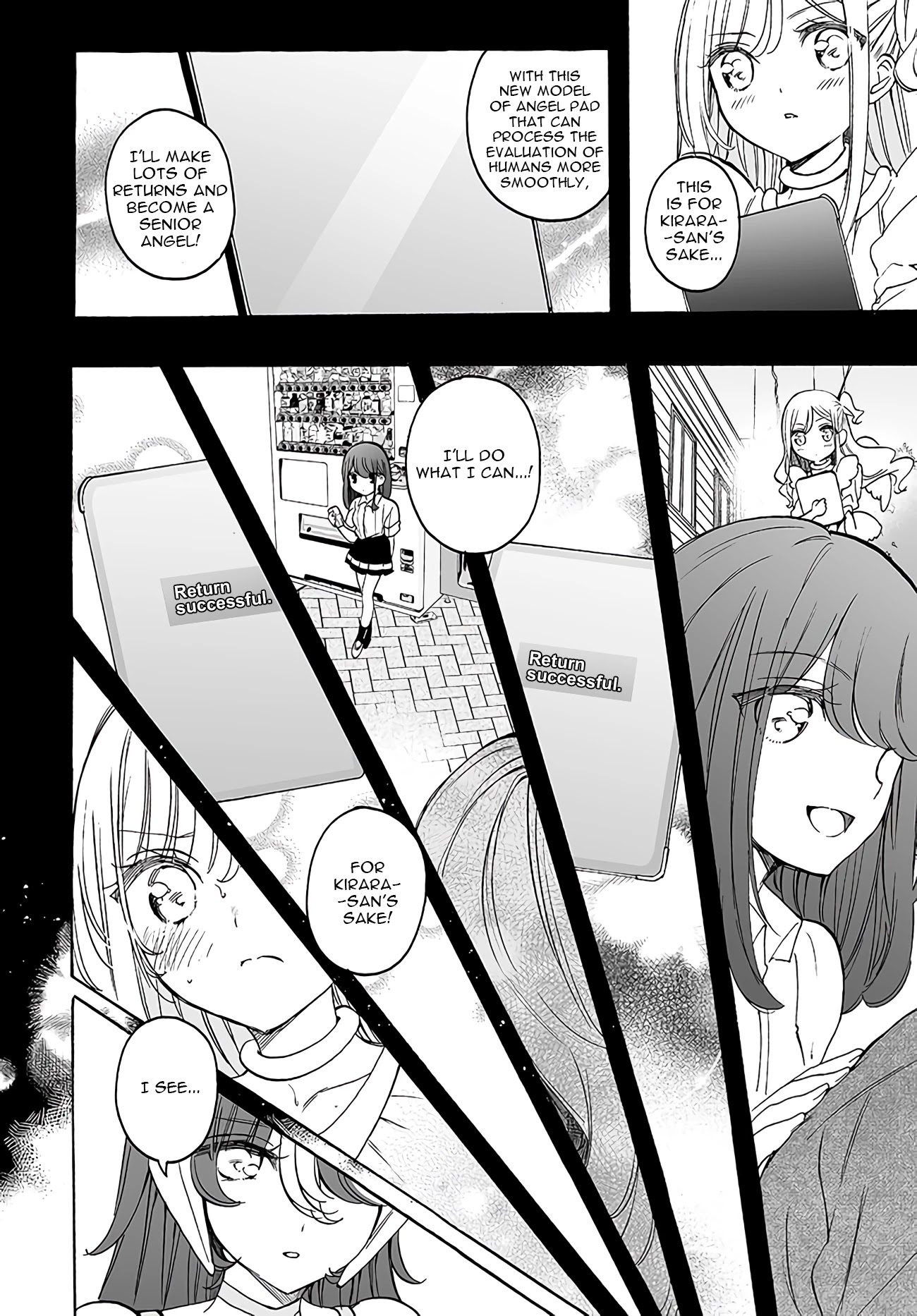 I'm an Elite Angel, But I'm Troubled By an Impregnable High School Girl Chapter 14 page 10 - Chapter 14: The Angel Wants to Gaze At You One More Time