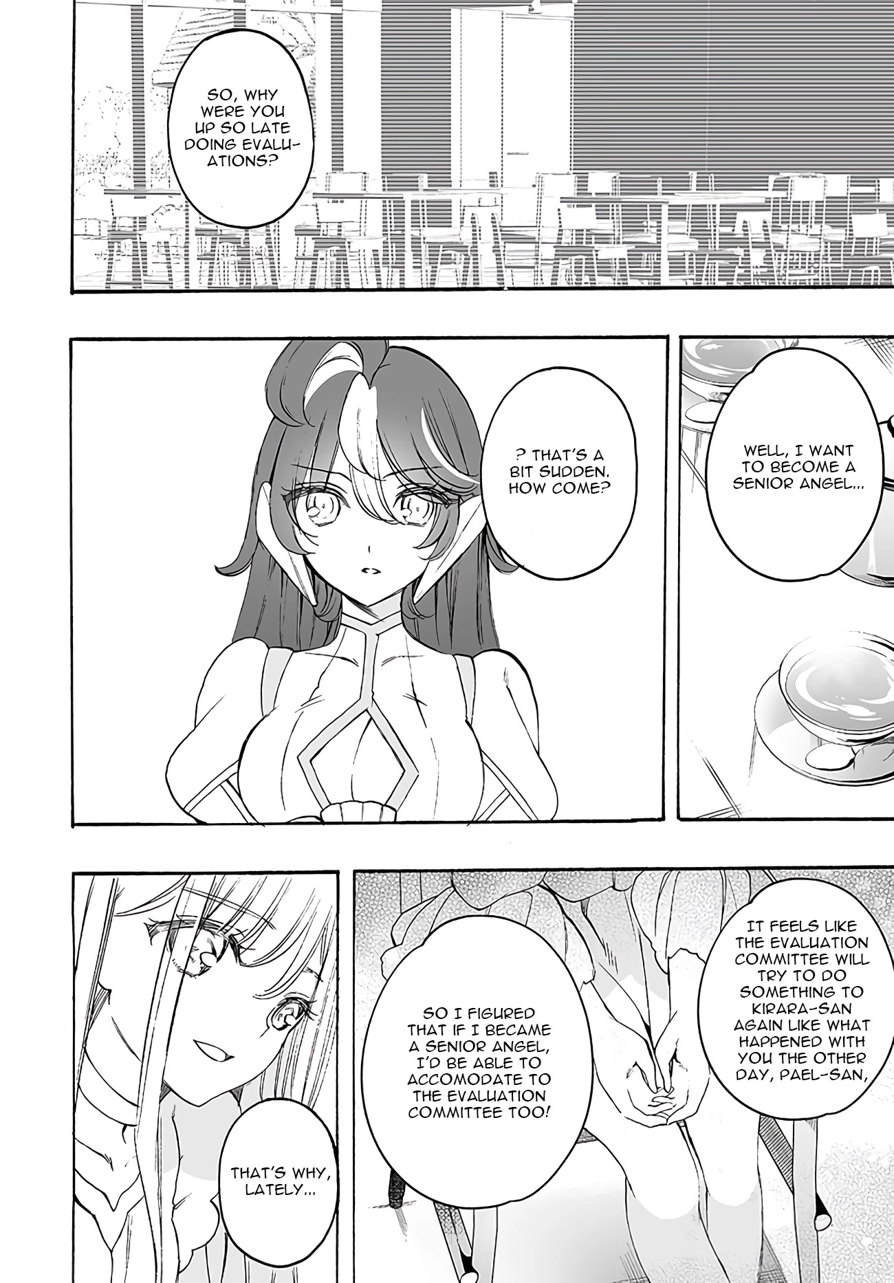 I'm an Elite Angel, But I'm Troubled By an Impregnable High School Girl Chapter 14 page 8 - Chapter 14: The Angel Wants to Gaze At You One More Time