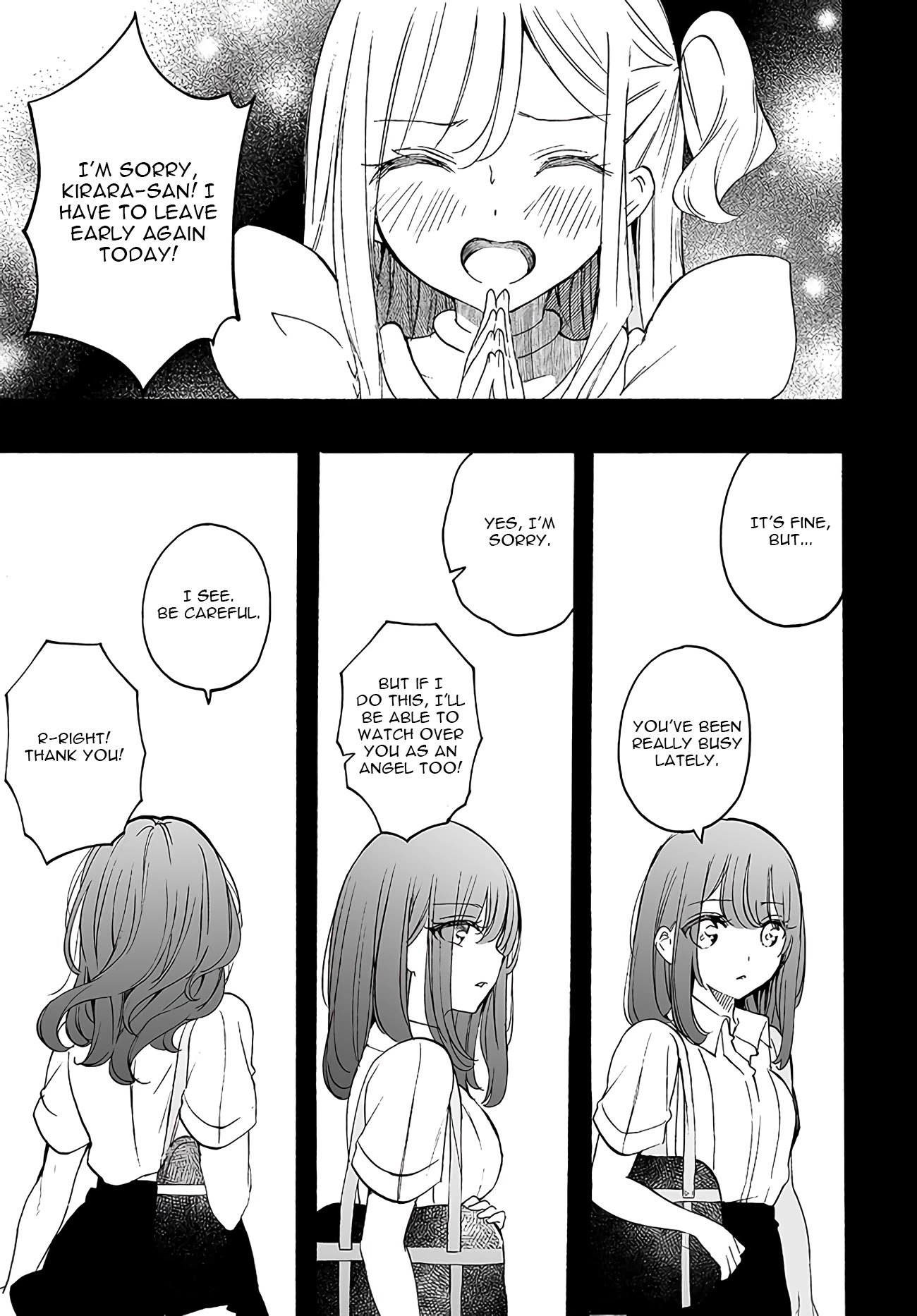 I'm an Elite Angel, But I'm Troubled By an Impregnable High School Girl Chapter 14 page 9 - Chapter 14: The Angel Wants to Gaze At You One More Time