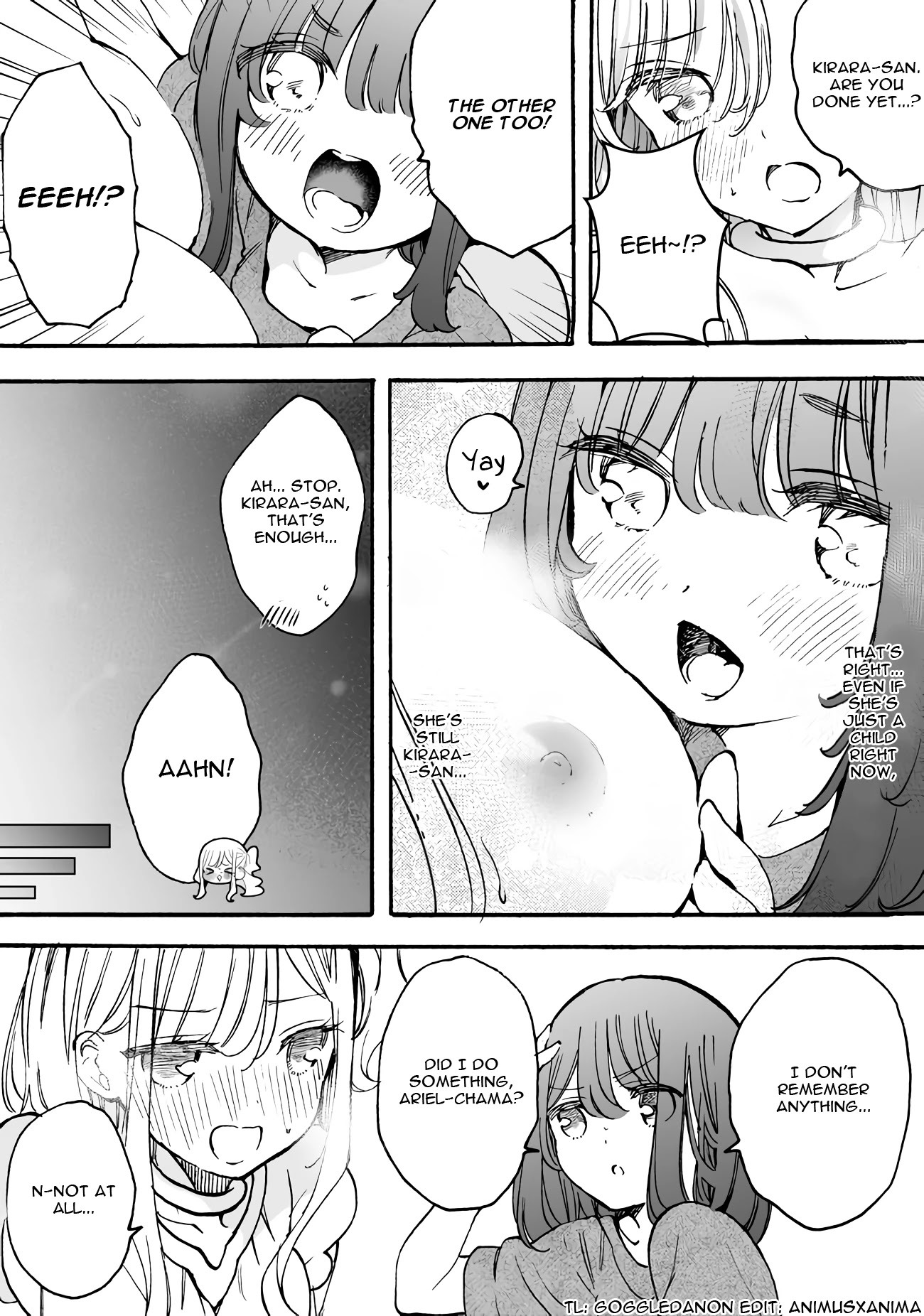I'm an Elite Angel, But I'm Troubled By an Impregnable High School Girl Chapter 15.5 page 4 - Chapter 15.5: (Extra 14) The JK Becomes a Loli
