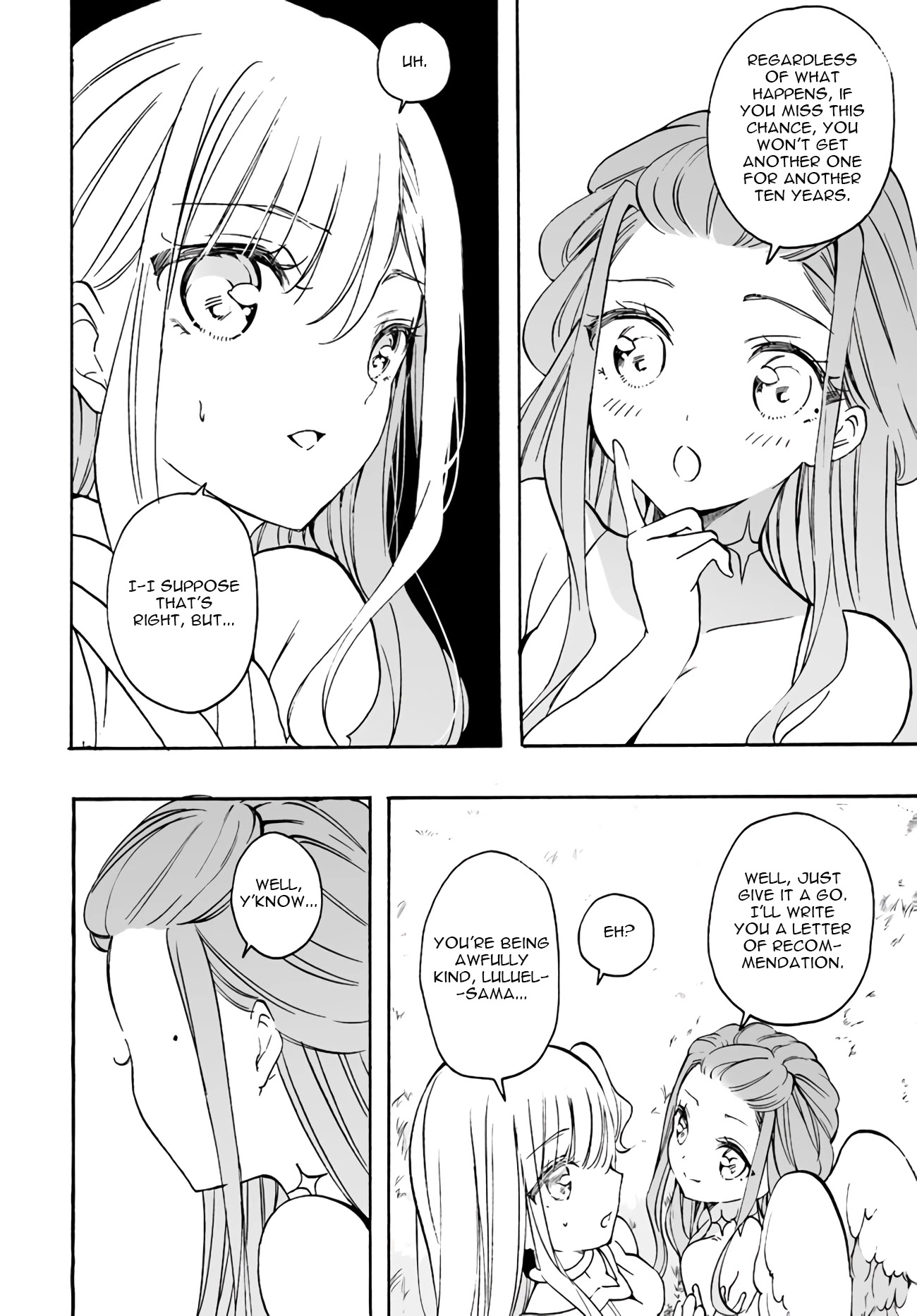 I'm an Elite Angel, But I'm Troubled By an Impregnable High School Girl Chapter 15 page 10 - Chapter 15: The Angel is Worried