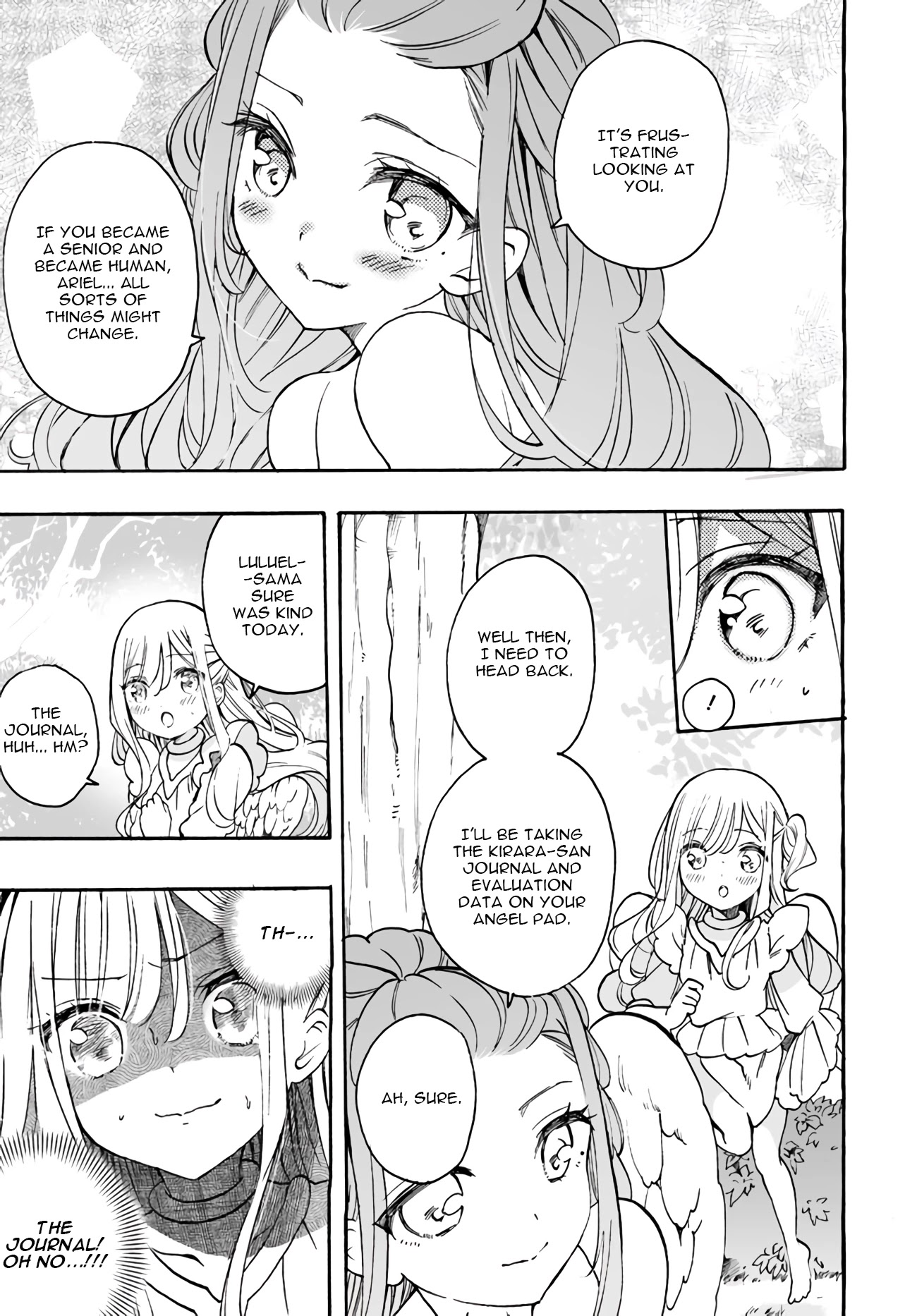 I'm an Elite Angel, But I'm Troubled By an Impregnable High School Girl Chapter 15 page 11 - Chapter 15: The Angel is Worried