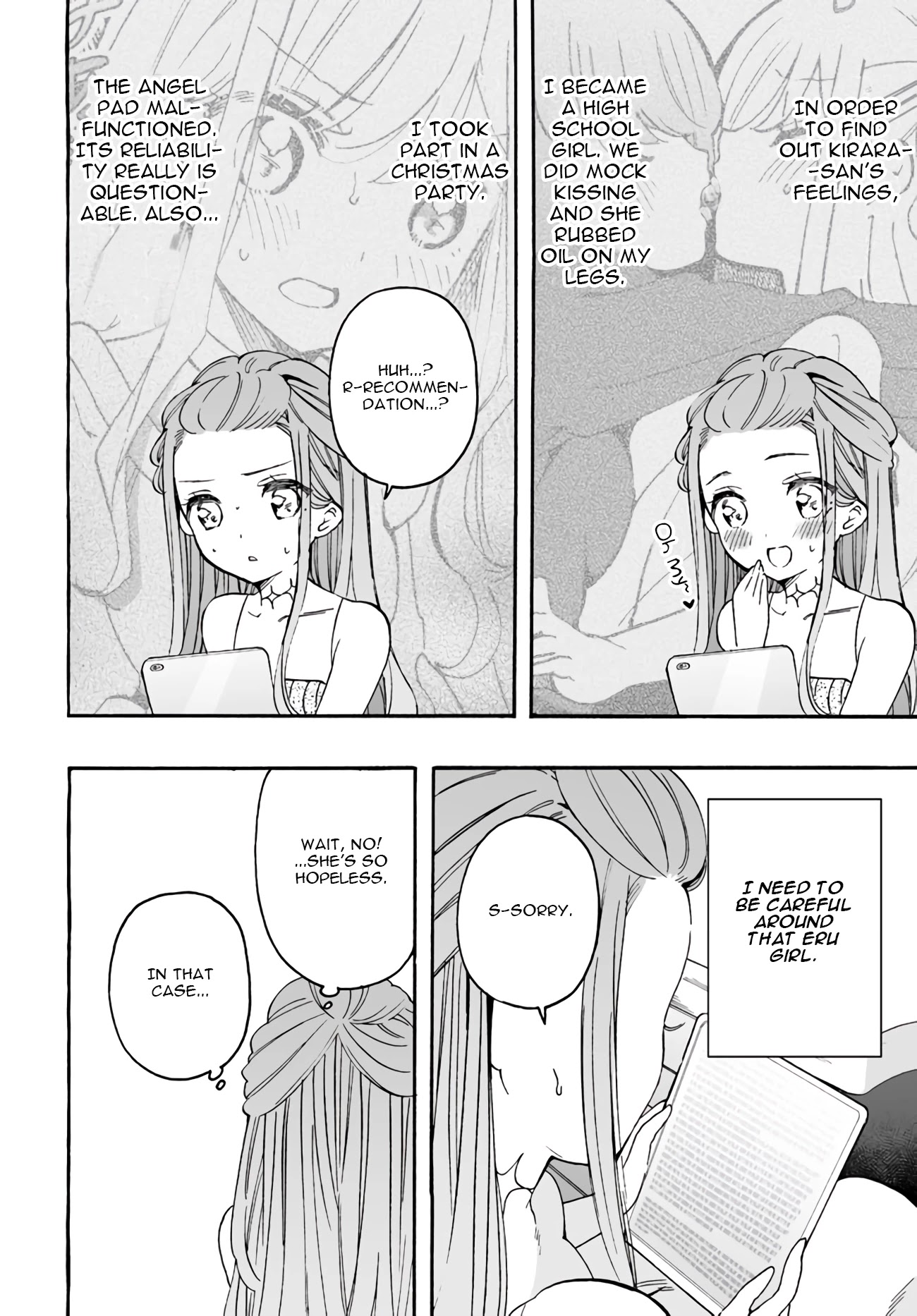 I'm an Elite Angel, But I'm Troubled By an Impregnable High School Girl Chapter 15 page 13 - Chapter 15: The Angel is Worried