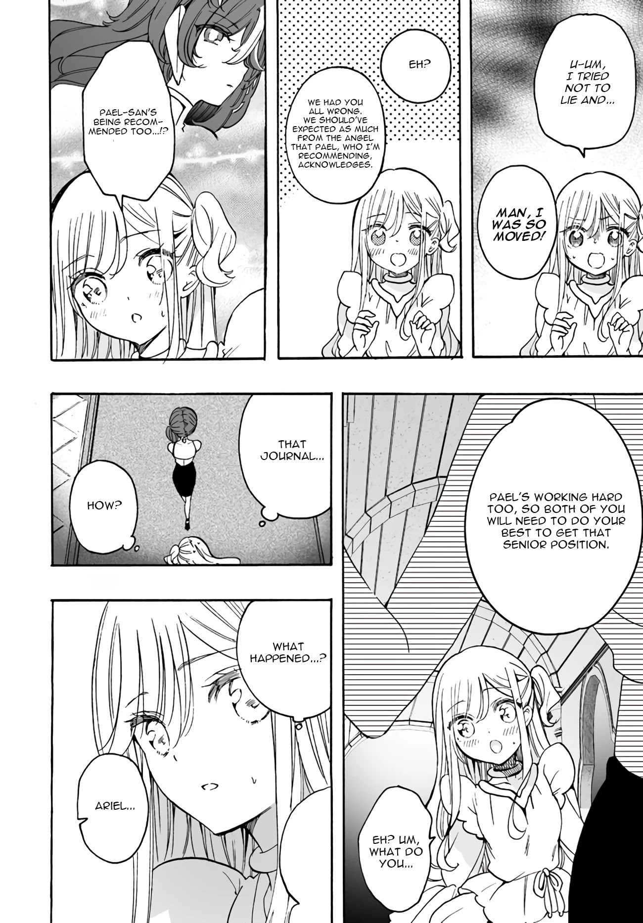I'm an Elite Angel, But I'm Troubled By an Impregnable High School Girl Chapter 15 page 16 - Chapter 15: The Angel is Worried