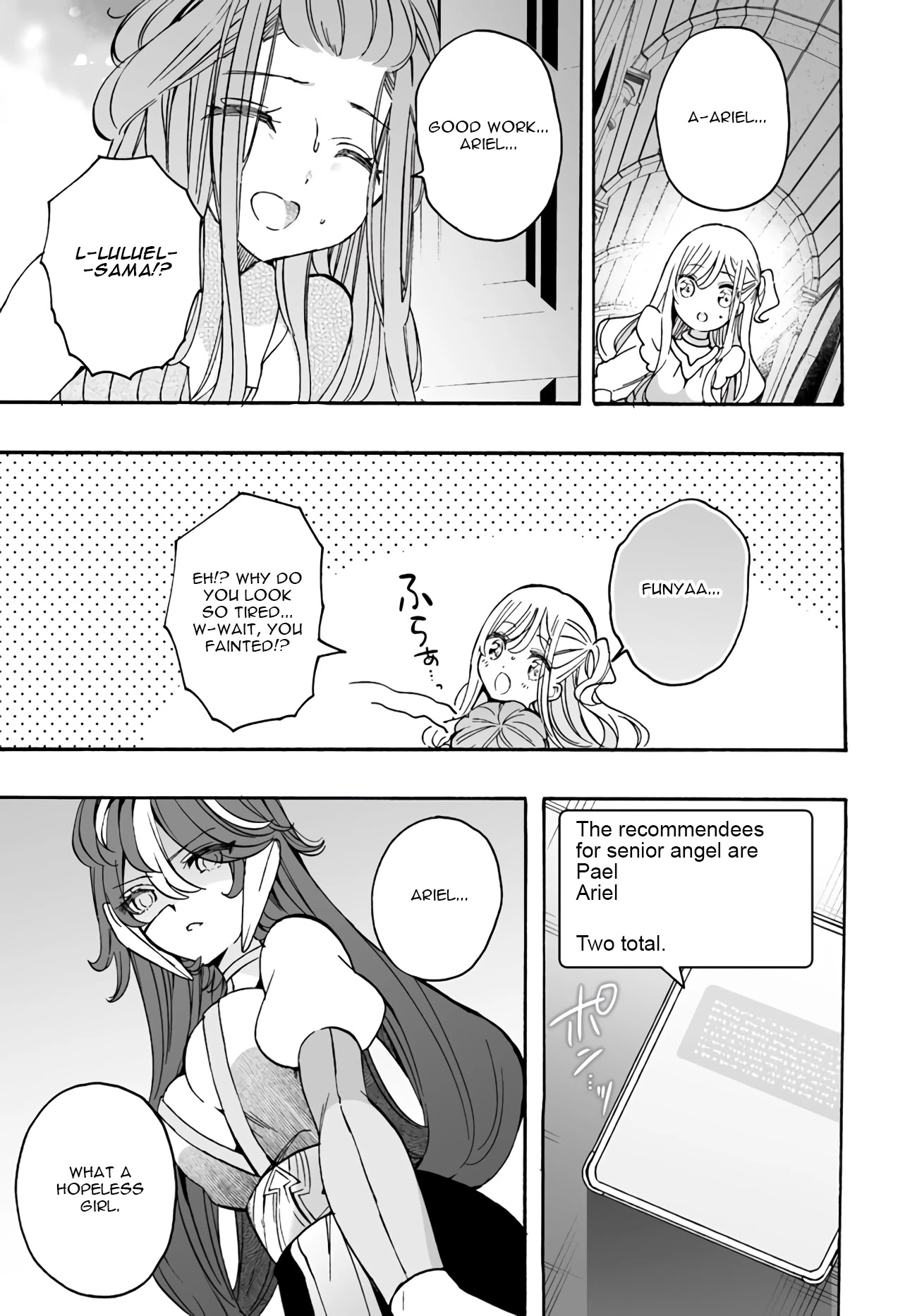 I'm an Elite Angel, But I'm Troubled By an Impregnable High School Girl Chapter 15 page 17 - Chapter 15: The Angel is Worried