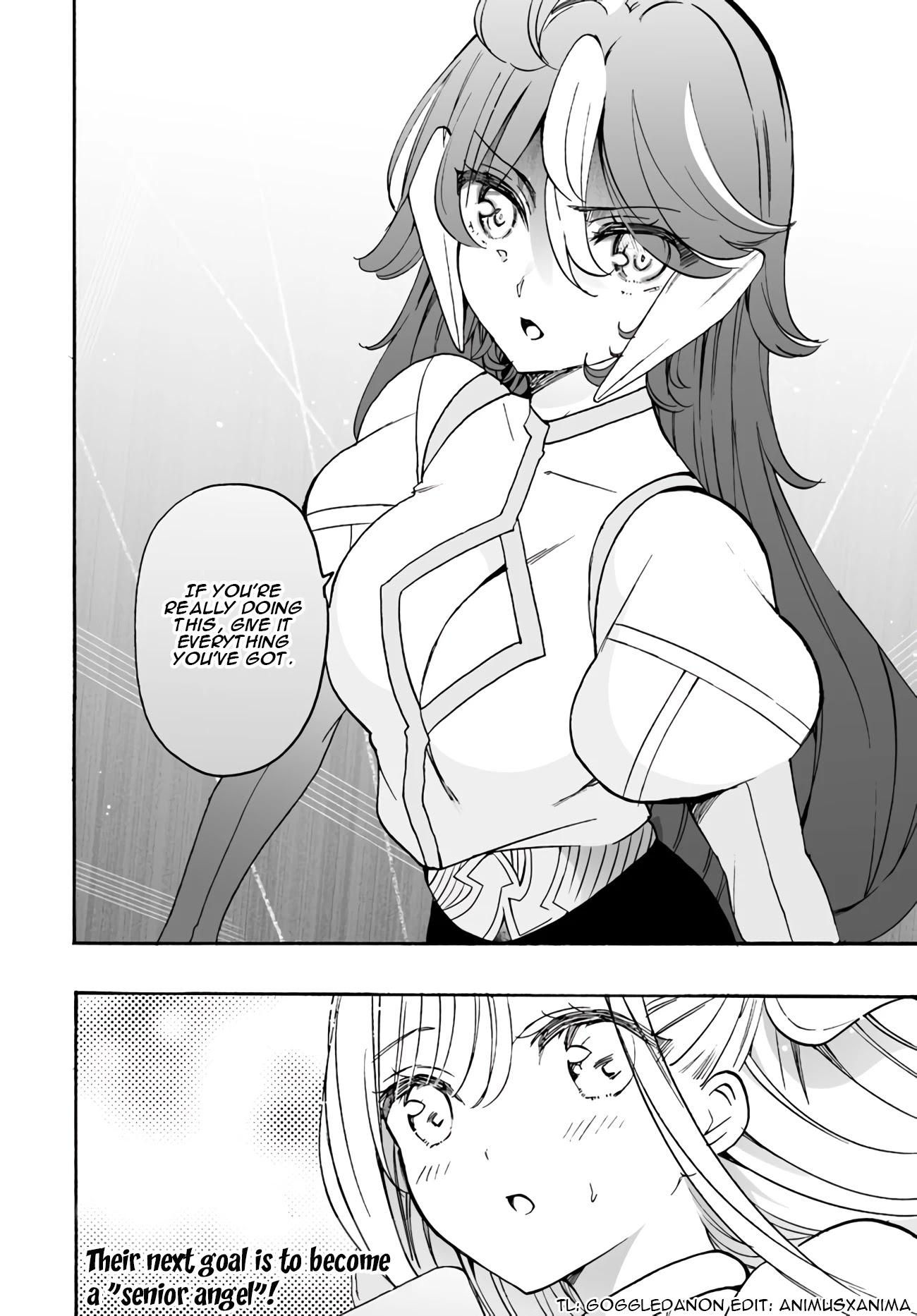 I'm an Elite Angel, But I'm Troubled By an Impregnable High School Girl Chapter 15 page 18 - Chapter 15: The Angel is Worried