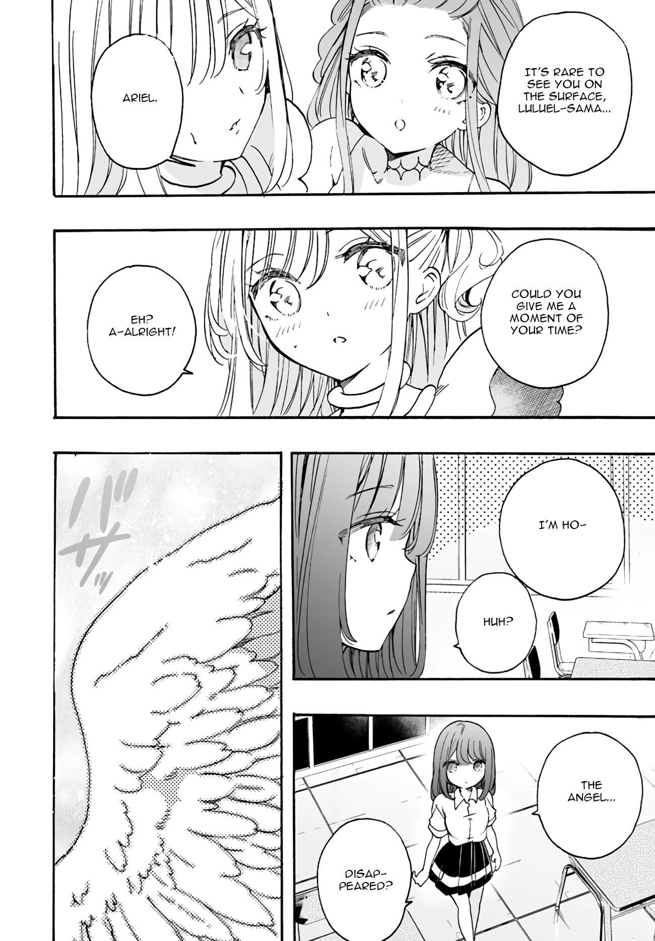 I'm an Elite Angel, But I'm Troubled By an Impregnable High School Girl Chapter 15 page 8 - Chapter 15: The Angel is Worried