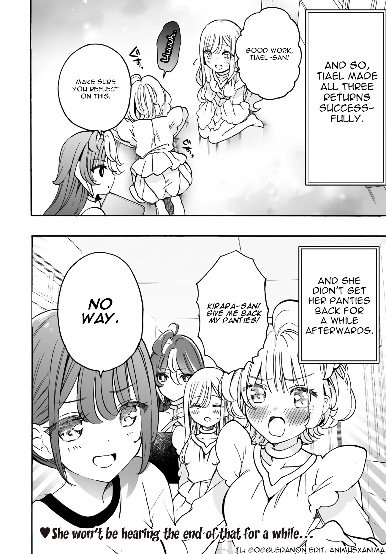 I'm an Elite Angel, But I'm Troubled By an Impregnable High School Girl Chapter 16 page 22 - Chapter 16: The Junior Angel Wants to Fly!!