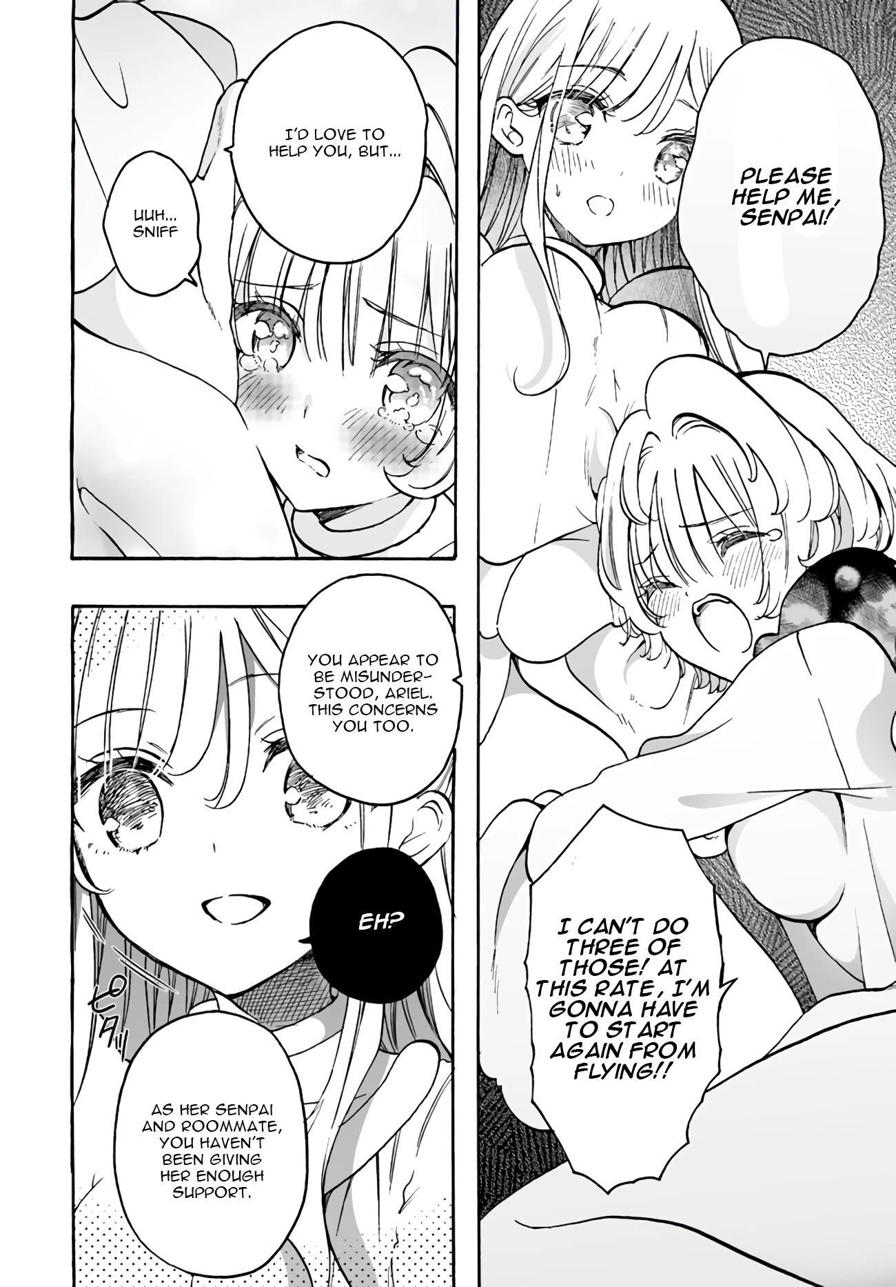 I'm an Elite Angel, But I'm Troubled By an Impregnable High School Girl Chapter 16 page 8 - Chapter 16: The Junior Angel Wants to Fly!!