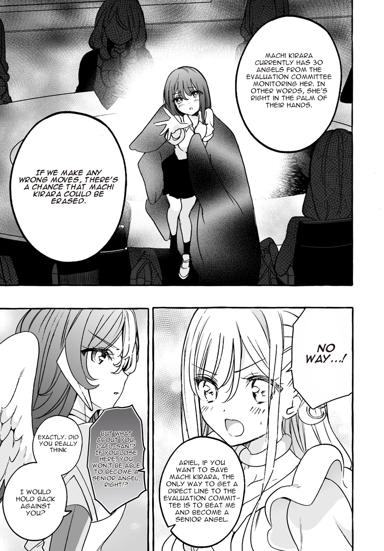 I'm an Elite Angel, But I'm Troubled By an Impregnable High School Girl Chapter 19 page 3 - Chapter 19: The Angels' Exam - 1