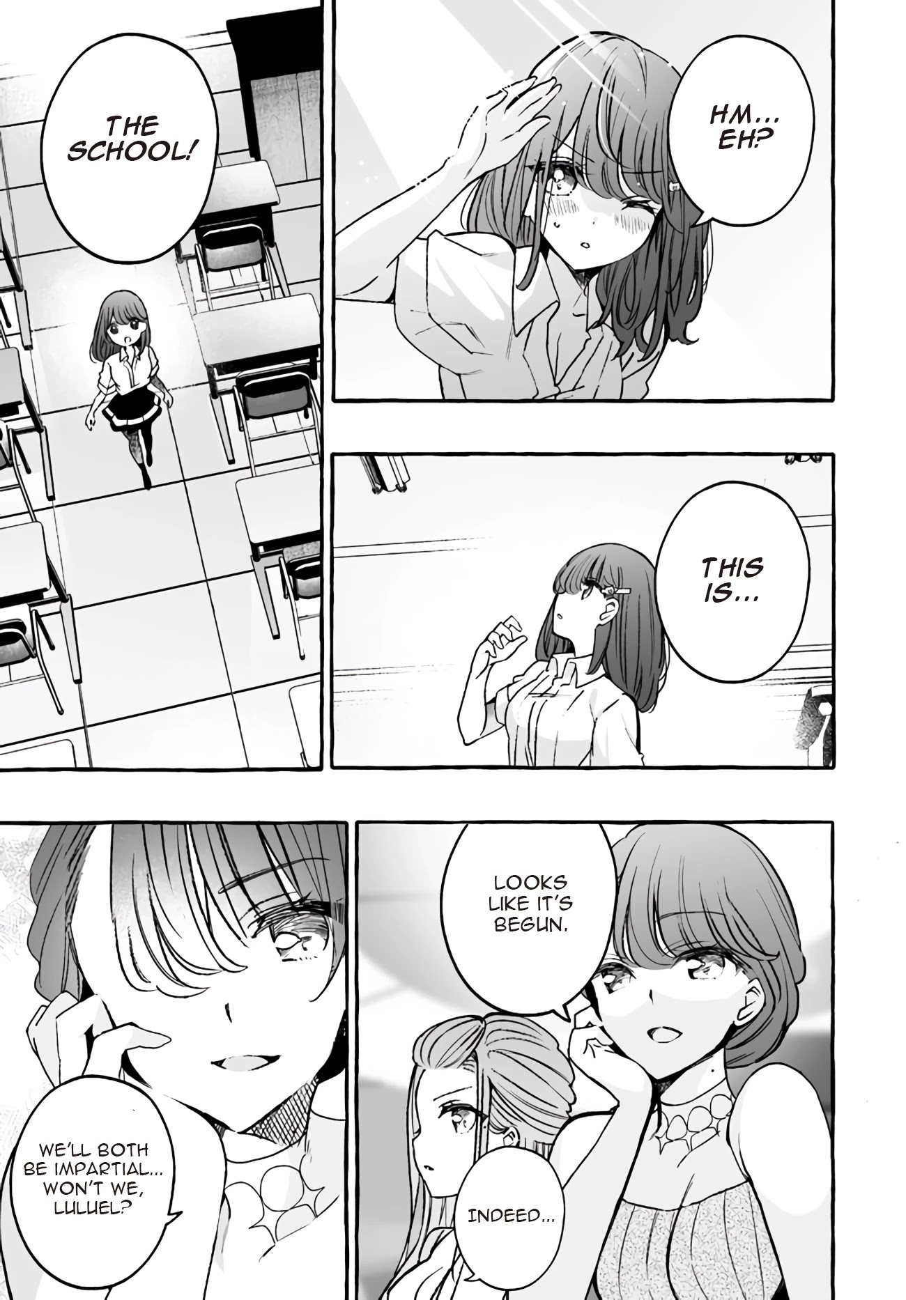 I'm an Elite Angel, But I'm Troubled By an Impregnable High School Girl Chapter 19 page 9 - Chapter 19: The Angels' Exam - 1