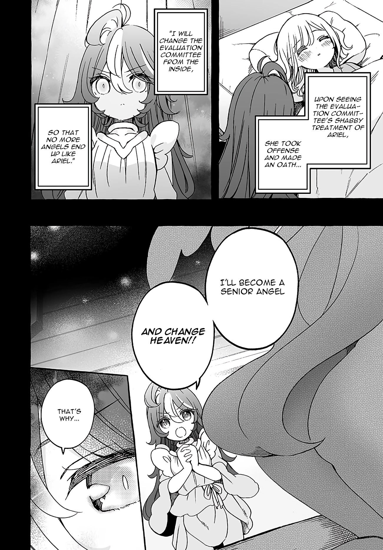 I'm an Elite Angel, But I'm Troubled By an Impregnable High School Girl Chapter 21 page 2 - Chapter 21: The Angels' Exam - Part 3