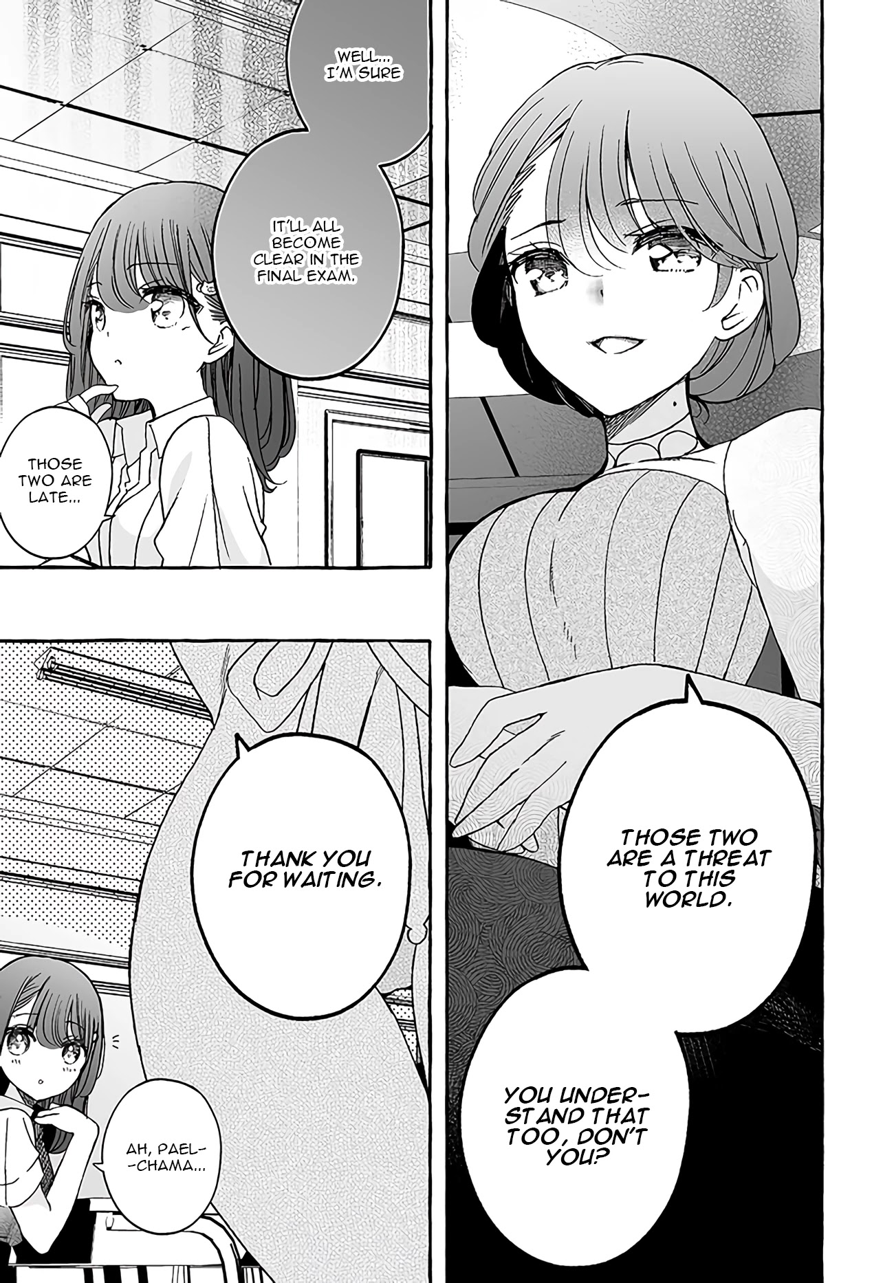 I'm an Elite Angel, But I'm Troubled By an Impregnable High School Girl Chapter 21 page 9 - Chapter 21: The Angels' Exam - Part 3