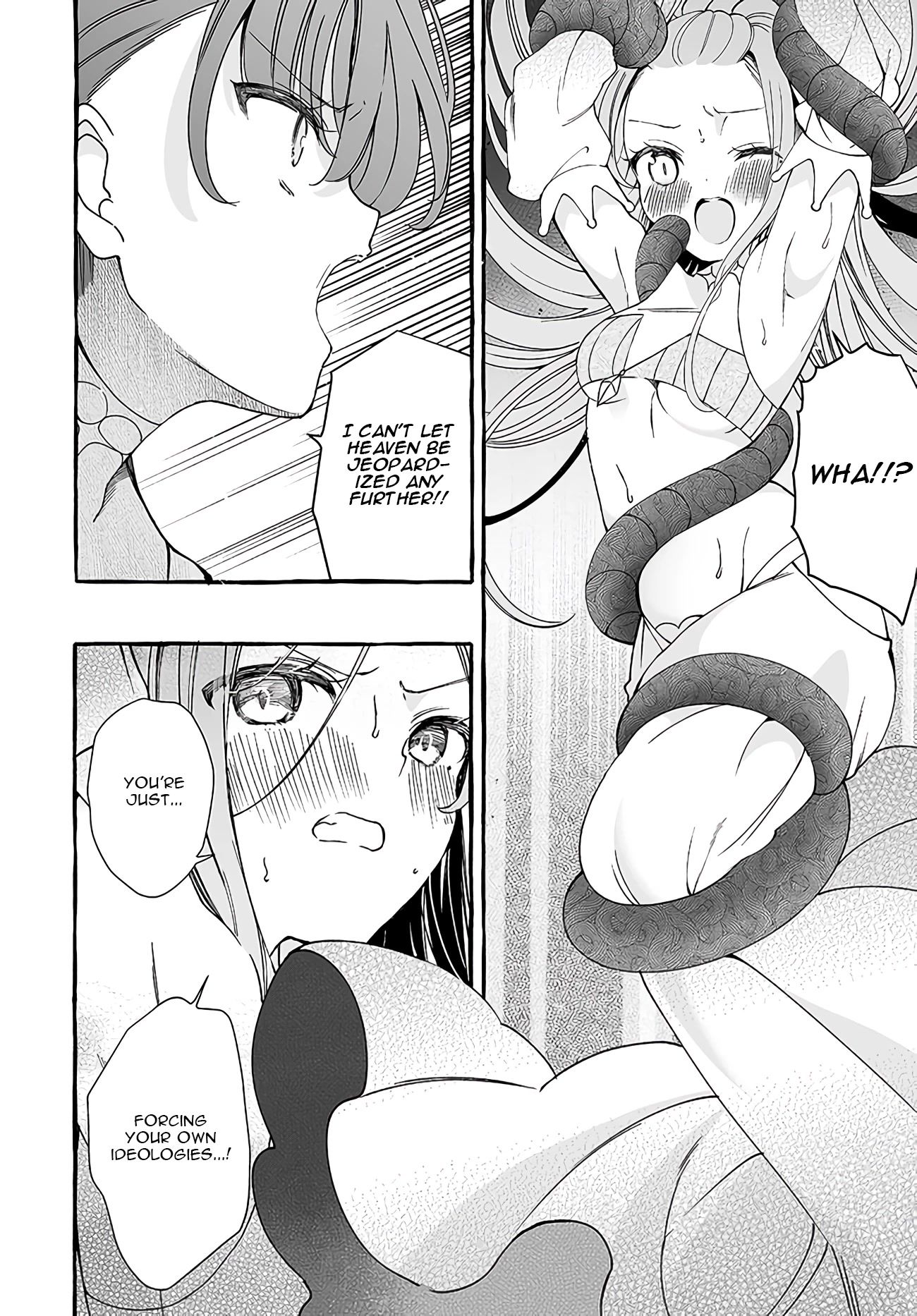 I'm an Elite Angel, But I'm Troubled By an Impregnable High School Girl Chapter 22 page 8 - Chapter 22: The Angels' Exam Part 4