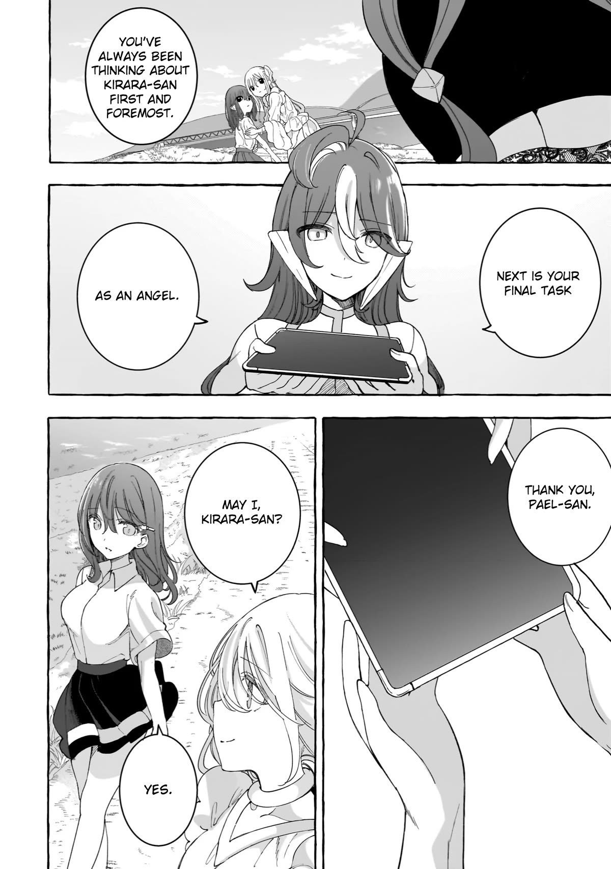 I'm an Elite Angel, But I'm Troubled By an Impregnable High School Girl Chapter 23 page 6 - Chapter 23: The Angels' Exam Part 5