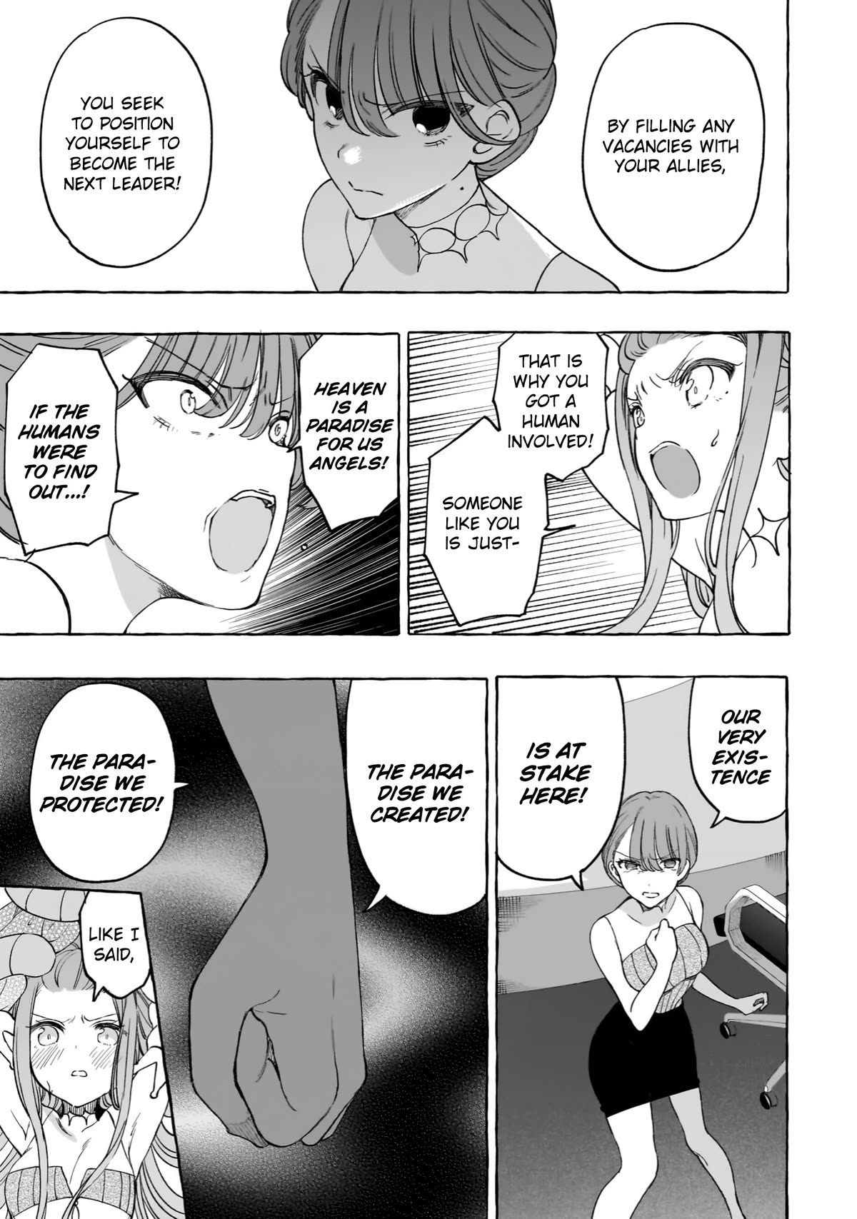 I'm an Elite Angel, But I'm Troubled By an Impregnable High School Girl Chapter 23 page 9 - Chapter 23: The Angels' Exam Part 5