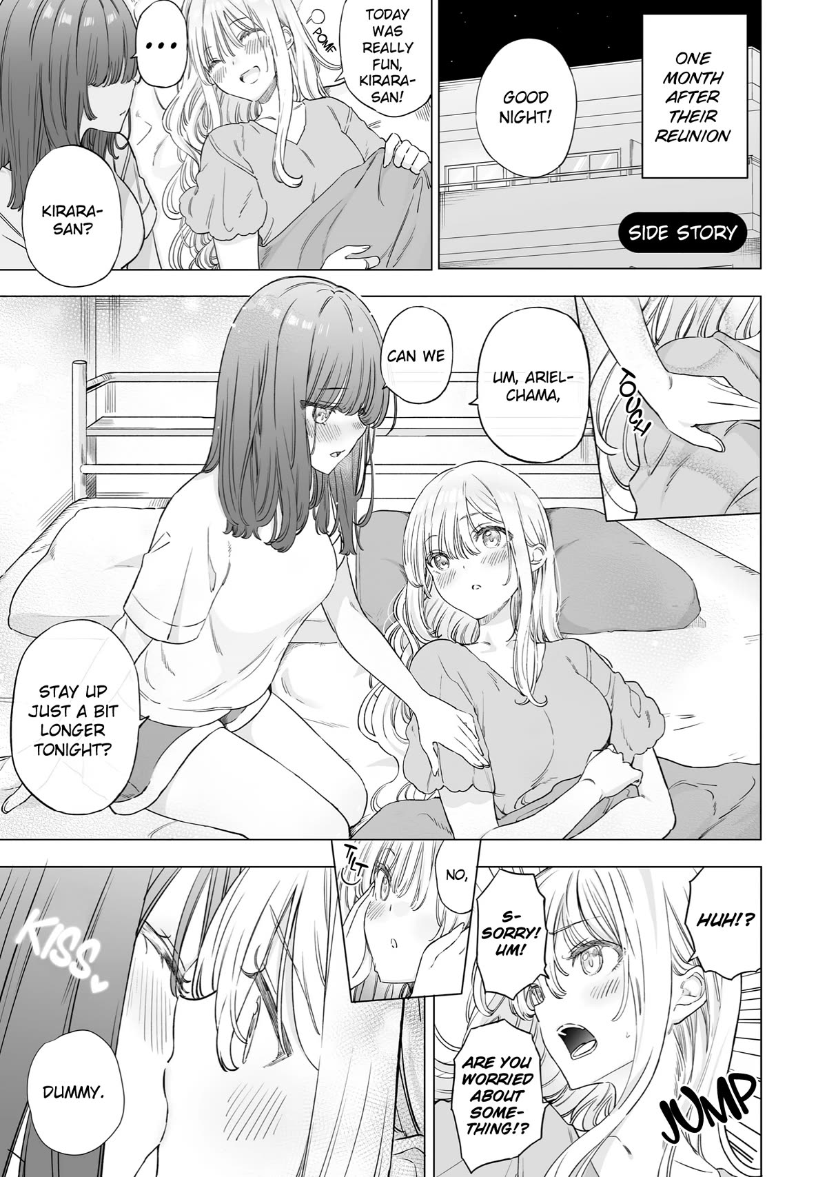 I'm an Elite Angel, But I'm Troubled By an Impregnable High School Girl Chapter 24.1 page 4 - Chapter 24.1: Their First Night