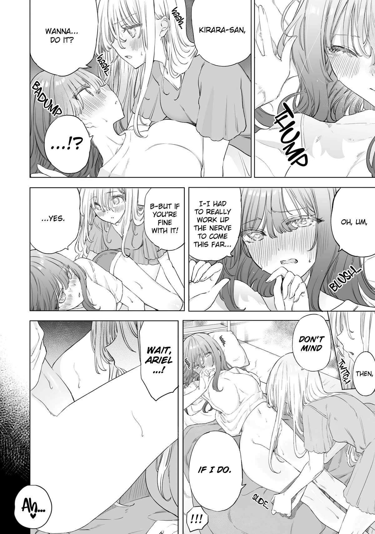 I'm an Elite Angel, But I'm Troubled By an Impregnable High School Girl Chapter 24.1 page 5 - Chapter 24.1: Their First Night