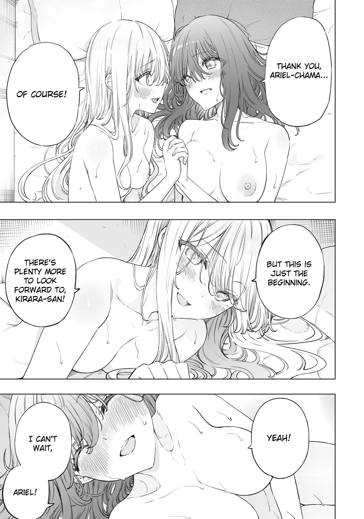 I'm an Elite Angel, But I'm Troubled By an Impregnable High School Girl Chapter 24.1 page 8 - Chapter 24.1: Their First Night