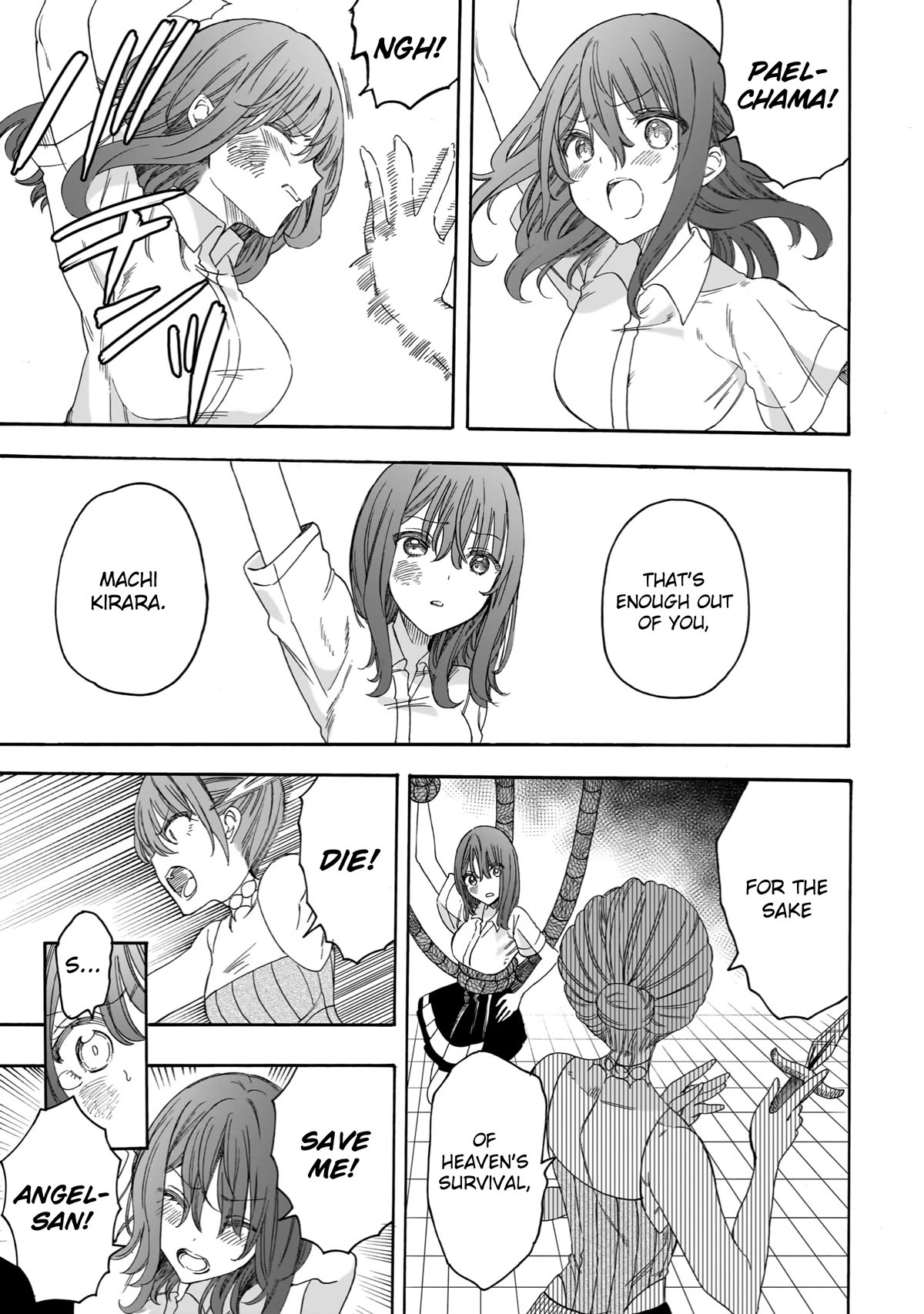 I'm an Elite Angel, But I'm Troubled By an Impregnable High School Girl Chapter 24 page 11 - Chapter 24: The Angels' Exam Part 6