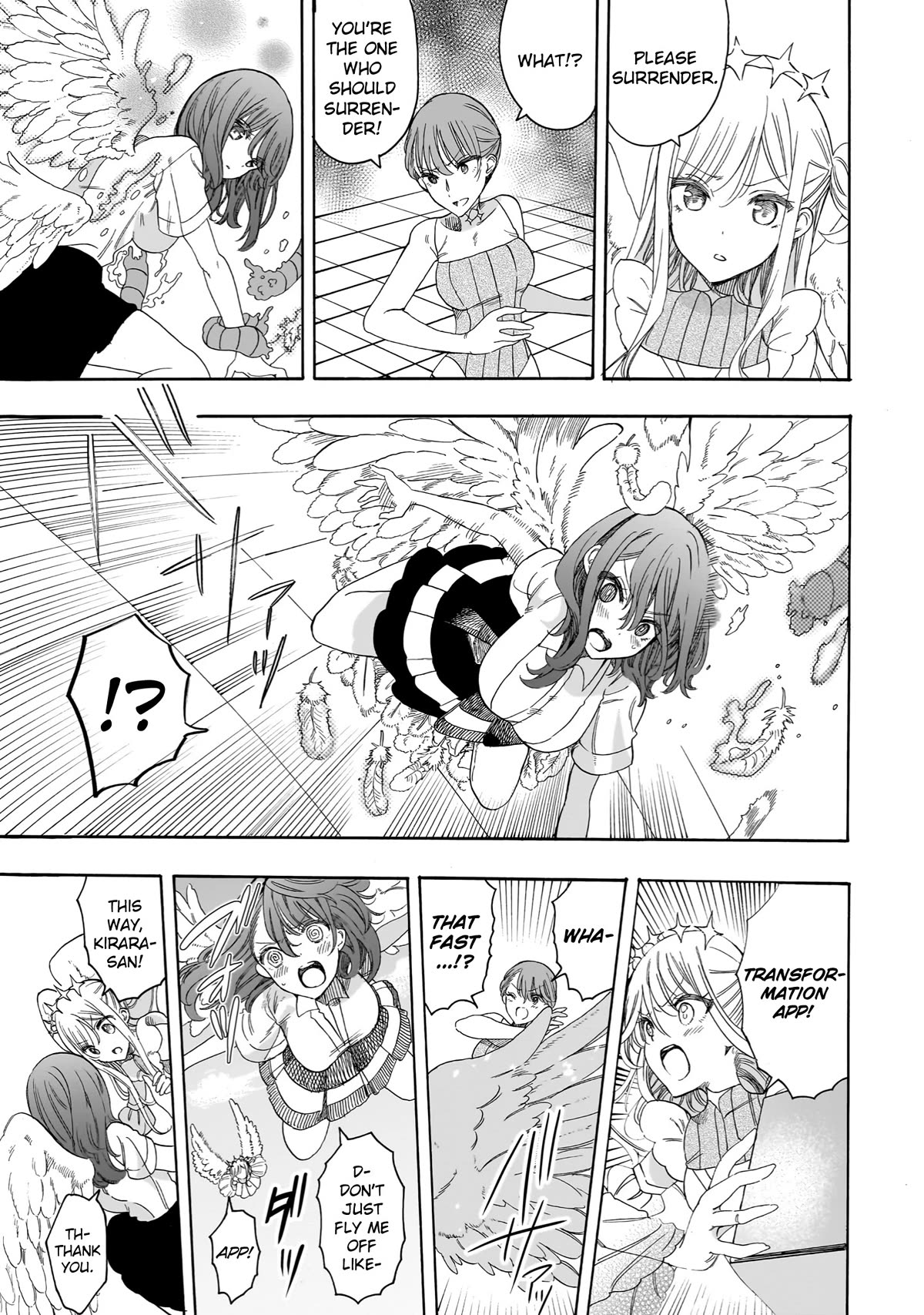 I'm an Elite Angel, But I'm Troubled By an Impregnable High School Girl Chapter 24 page 15 - Chapter 24: The Angels' Exam Part 6