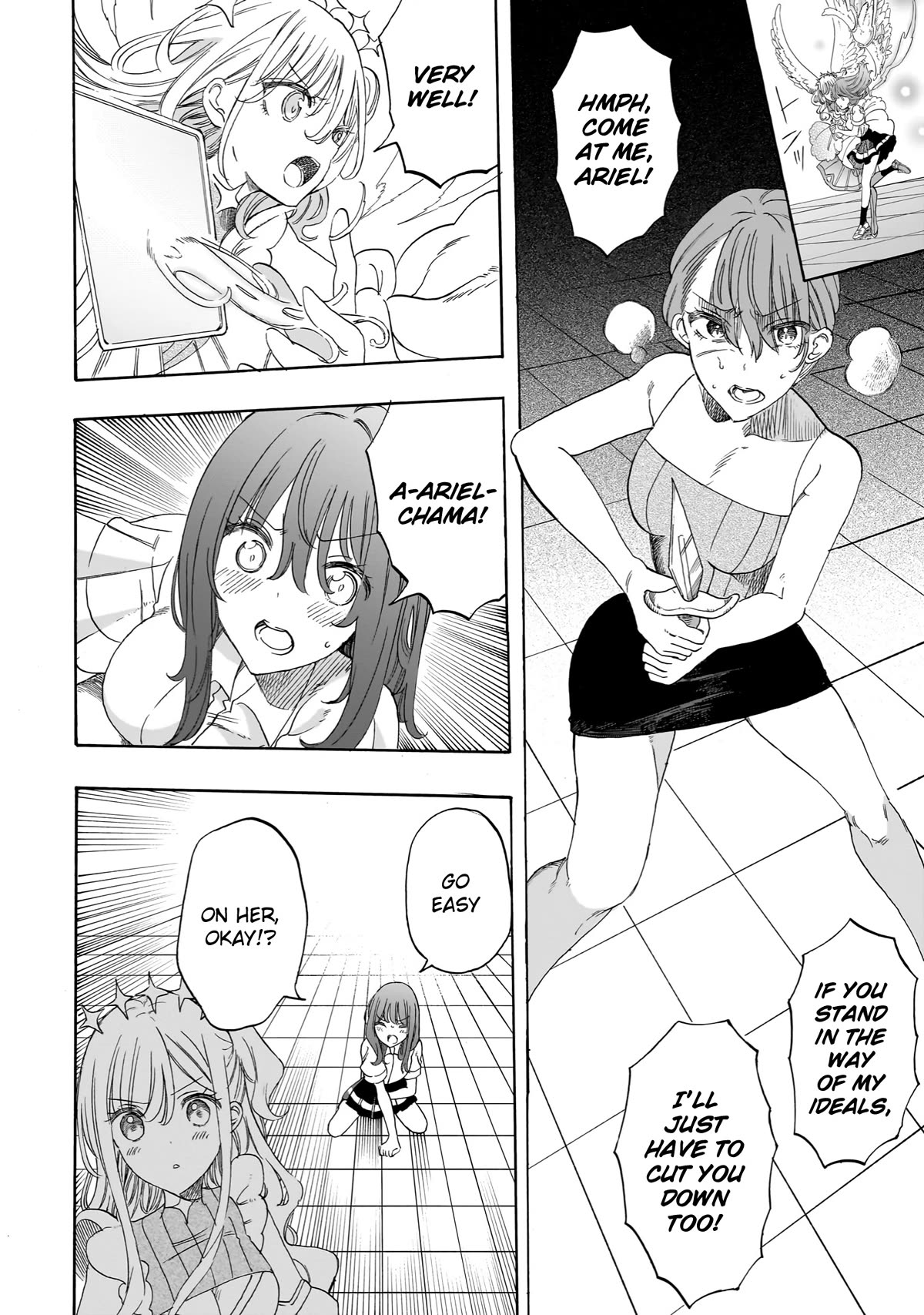 I'm an Elite Angel, But I'm Troubled By an Impregnable High School Girl Chapter 24 page 16 - Chapter 24: The Angels' Exam Part 6
