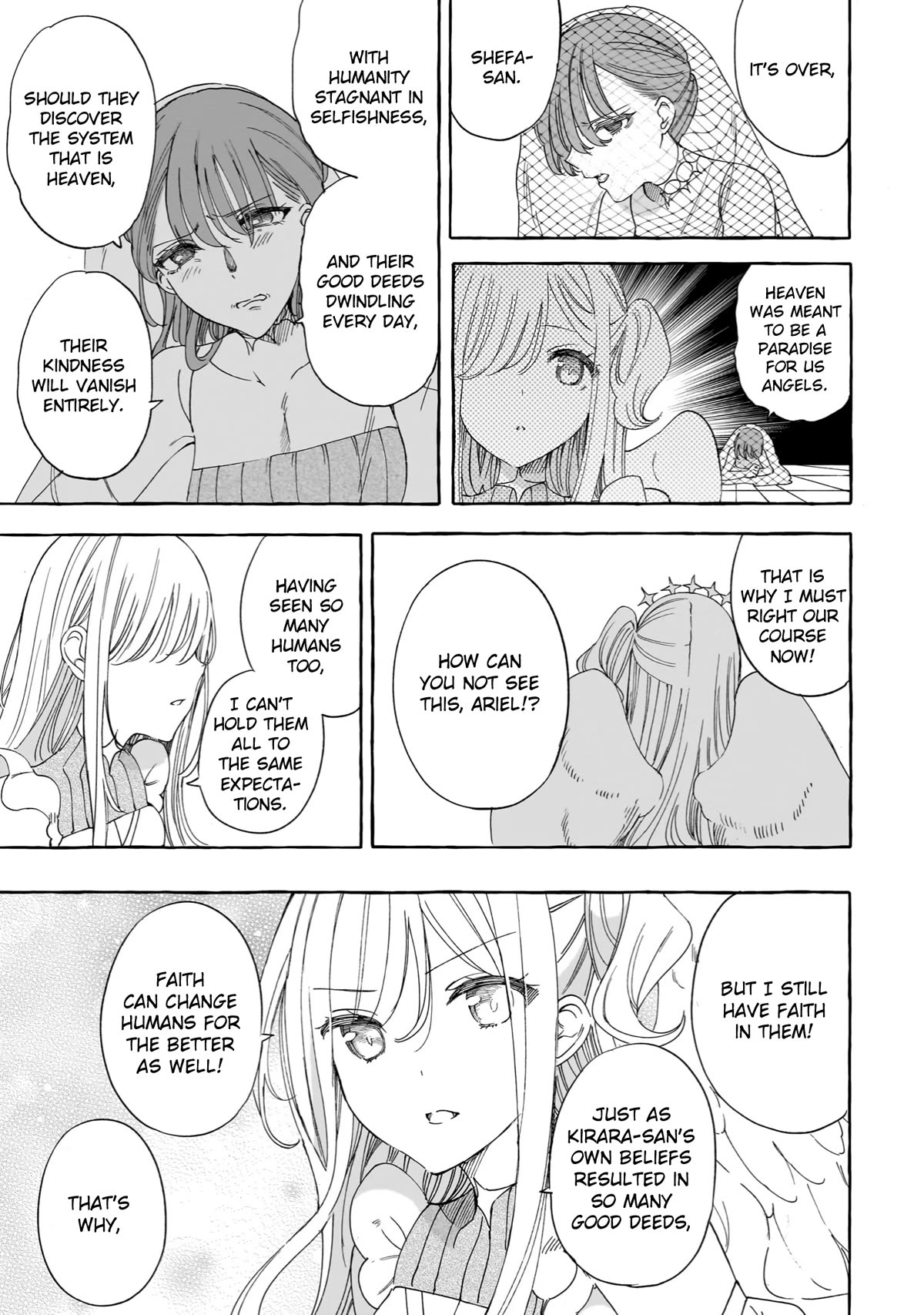 I'm an Elite Angel, But I'm Troubled By an Impregnable High School Girl Chapter 24 page 19 - Chapter 24: The Angels' Exam Part 6