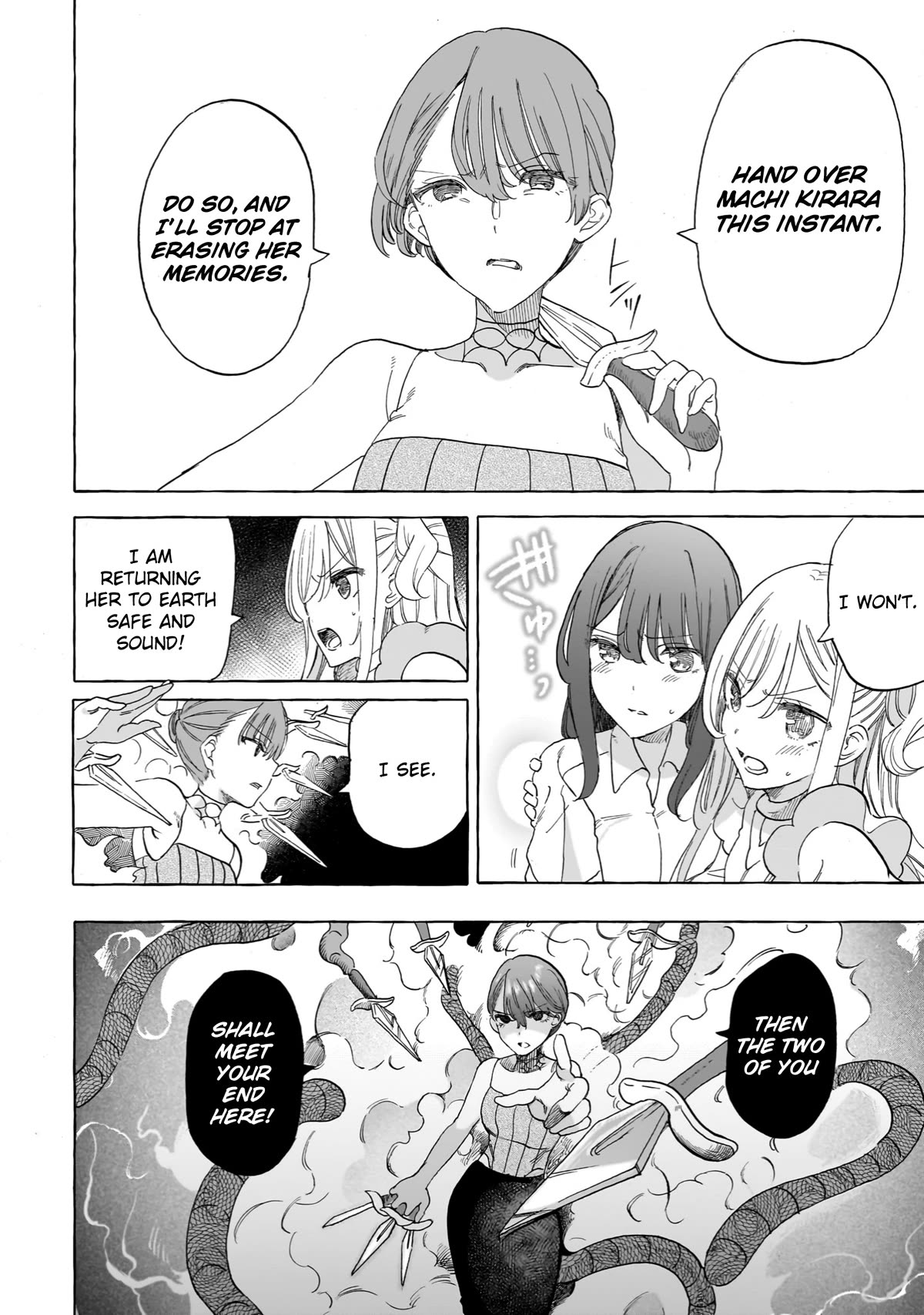 I'm an Elite Angel, But I'm Troubled By an Impregnable High School Girl Chapter 24 page 2 - Chapter 24: The Angels' Exam Part 6
