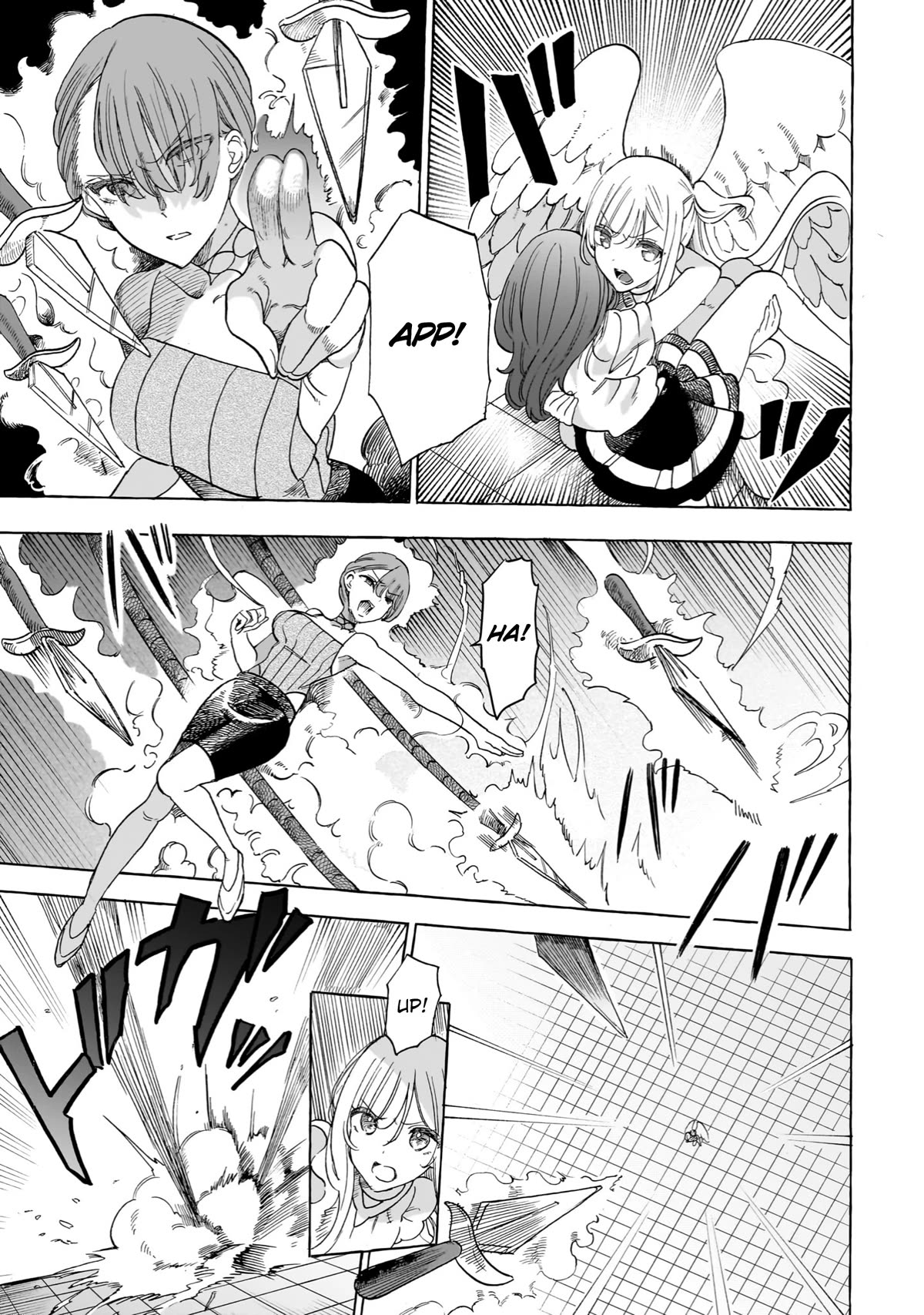 I'm an Elite Angel, But I'm Troubled By an Impregnable High School Girl Chapter 24 page 3 - Chapter 24: The Angels' Exam Part 6