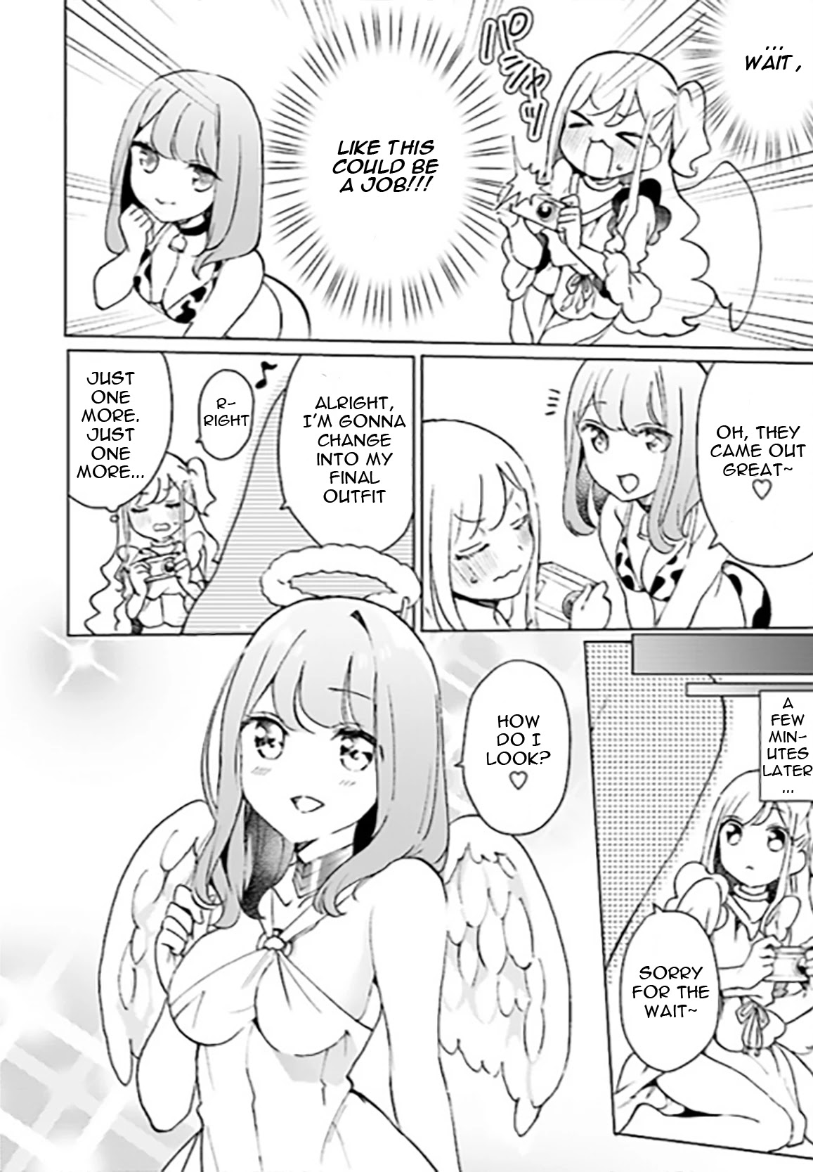 I'm an Elite Angel, But I'm Troubled By an Impregnable High School Girl Chapter 3 page 16 - Chapter 3: The Angel Becomes a Cameraman