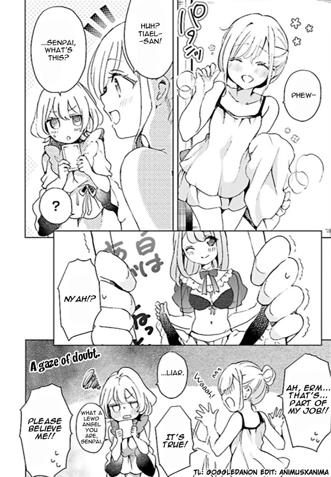 I'm an Elite Angel, But I'm Troubled By an Impregnable High School Girl Chapter 3 page 22 - Chapter 3: The Angel Becomes a Cameraman