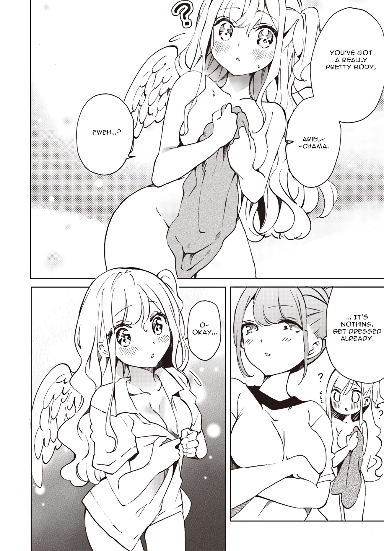 I'm an Elite Angel, But I'm Troubled By an Impregnable High School Girl Chapter 4 page 14 - Chapter 4: I Want To Support My Junior Angel