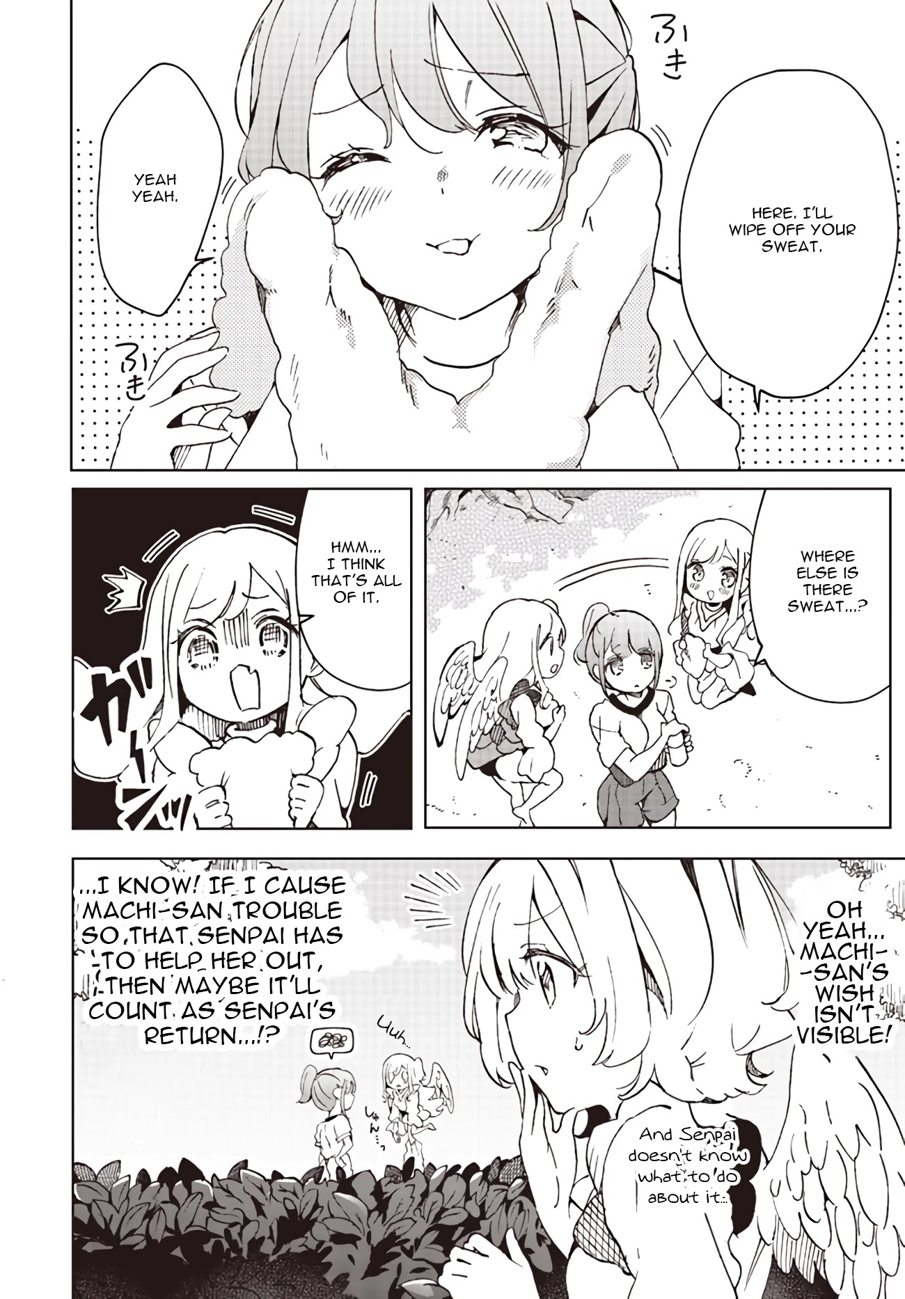 I'm an Elite Angel, But I'm Troubled By an Impregnable High School Girl Chapter 4 page 8 - Chapter 4: I Want To Support My Junior Angel