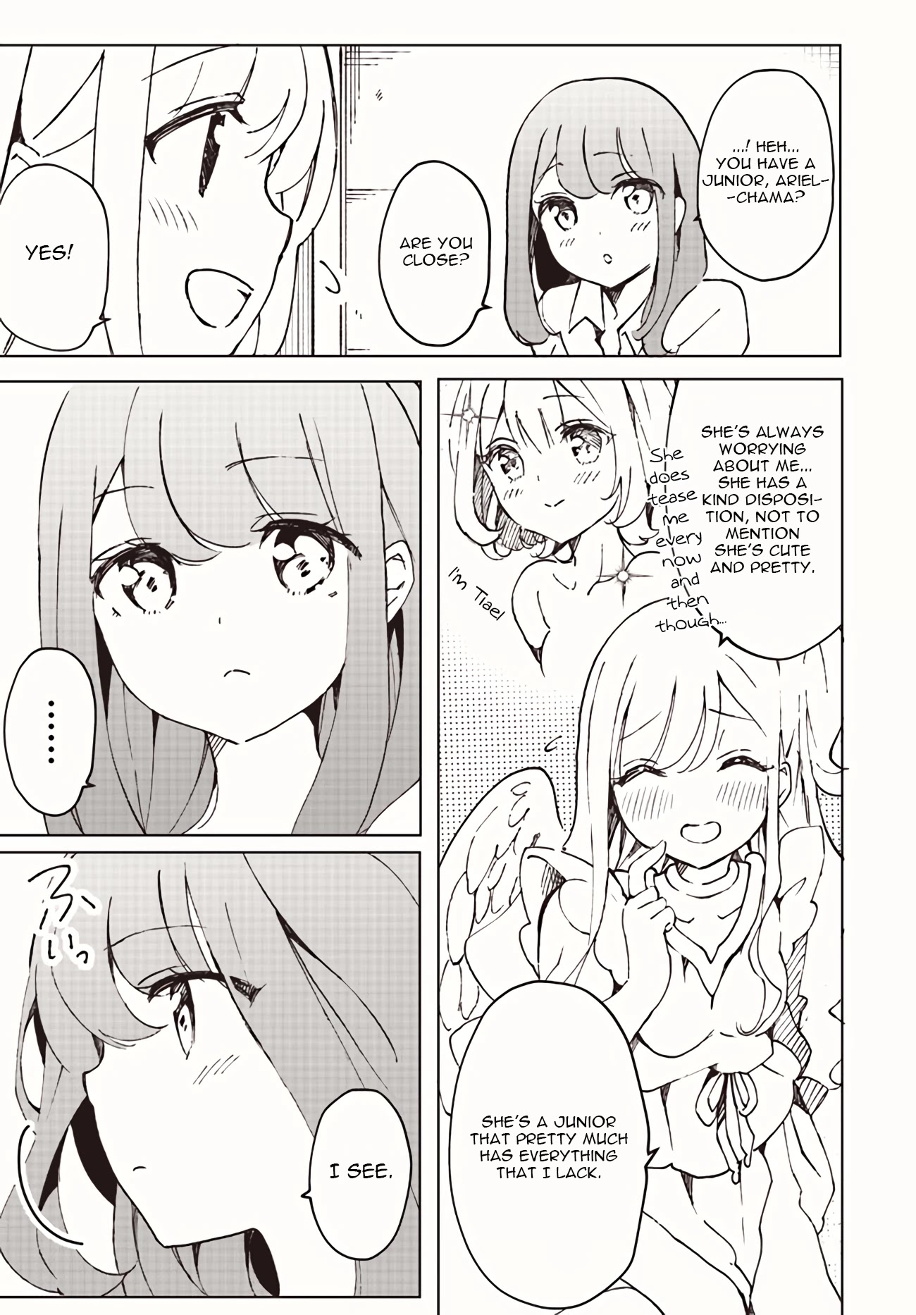 I'm an Elite Angel, But I'm Troubled By an Impregnable High School Girl Chapter 5 page 13 - Chapter 5: The Angel Wants to Be a Mama
