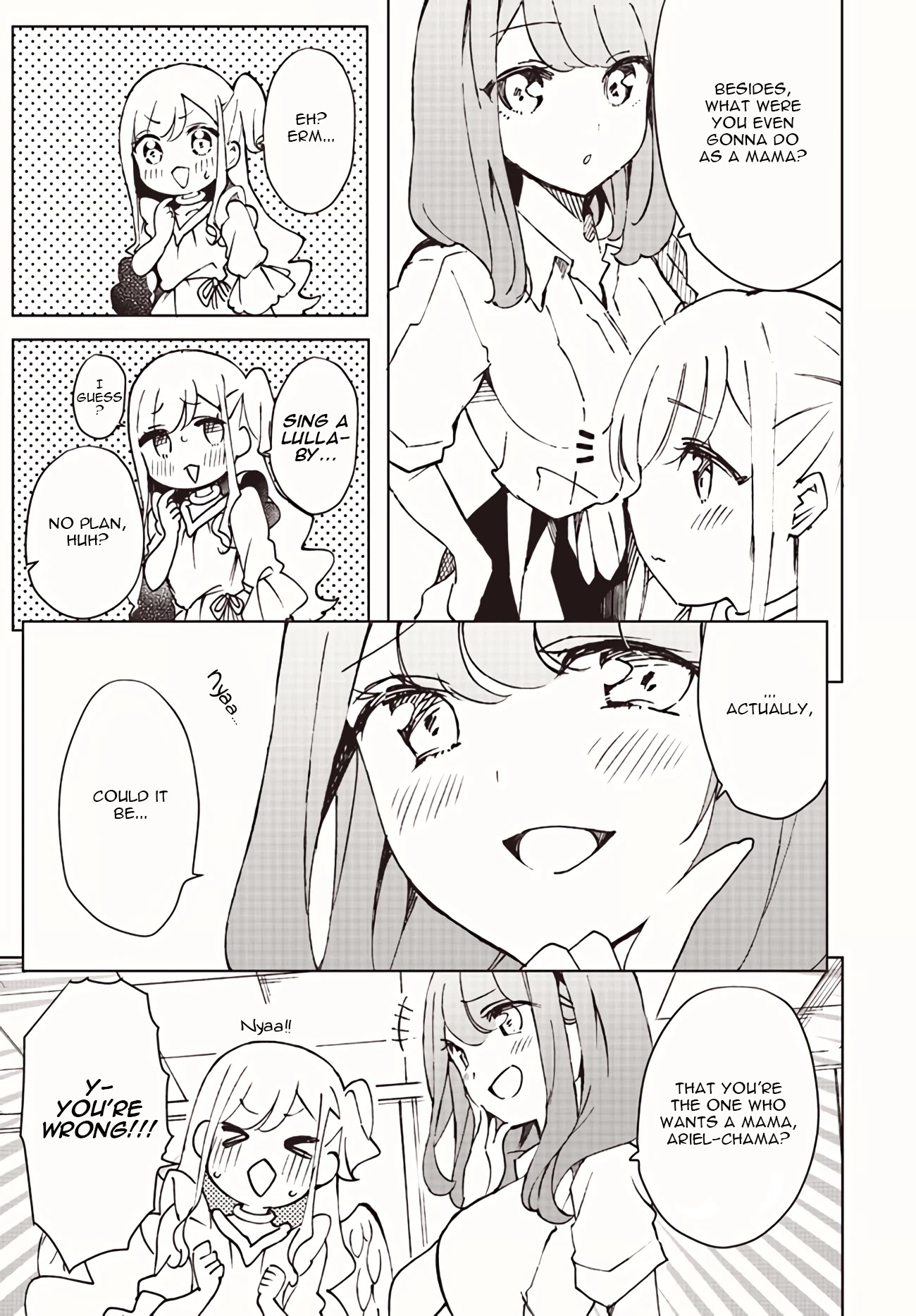 I'm an Elite Angel, But I'm Troubled By an Impregnable High School Girl Chapter 5 page 7 - Chapter 5: The Angel Wants to Be a Mama