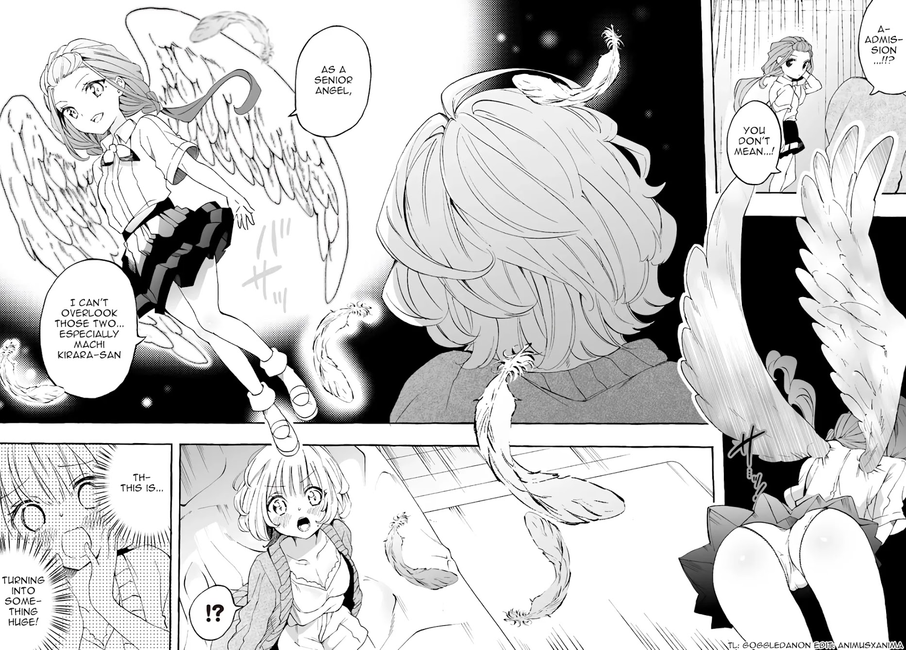 I'm an Elite Angel, But I'm Troubled By an Impregnable High School Girl Chapter 6.5 page 8 - Chapter 6.5: A Senior Angel Appears (Part 1)