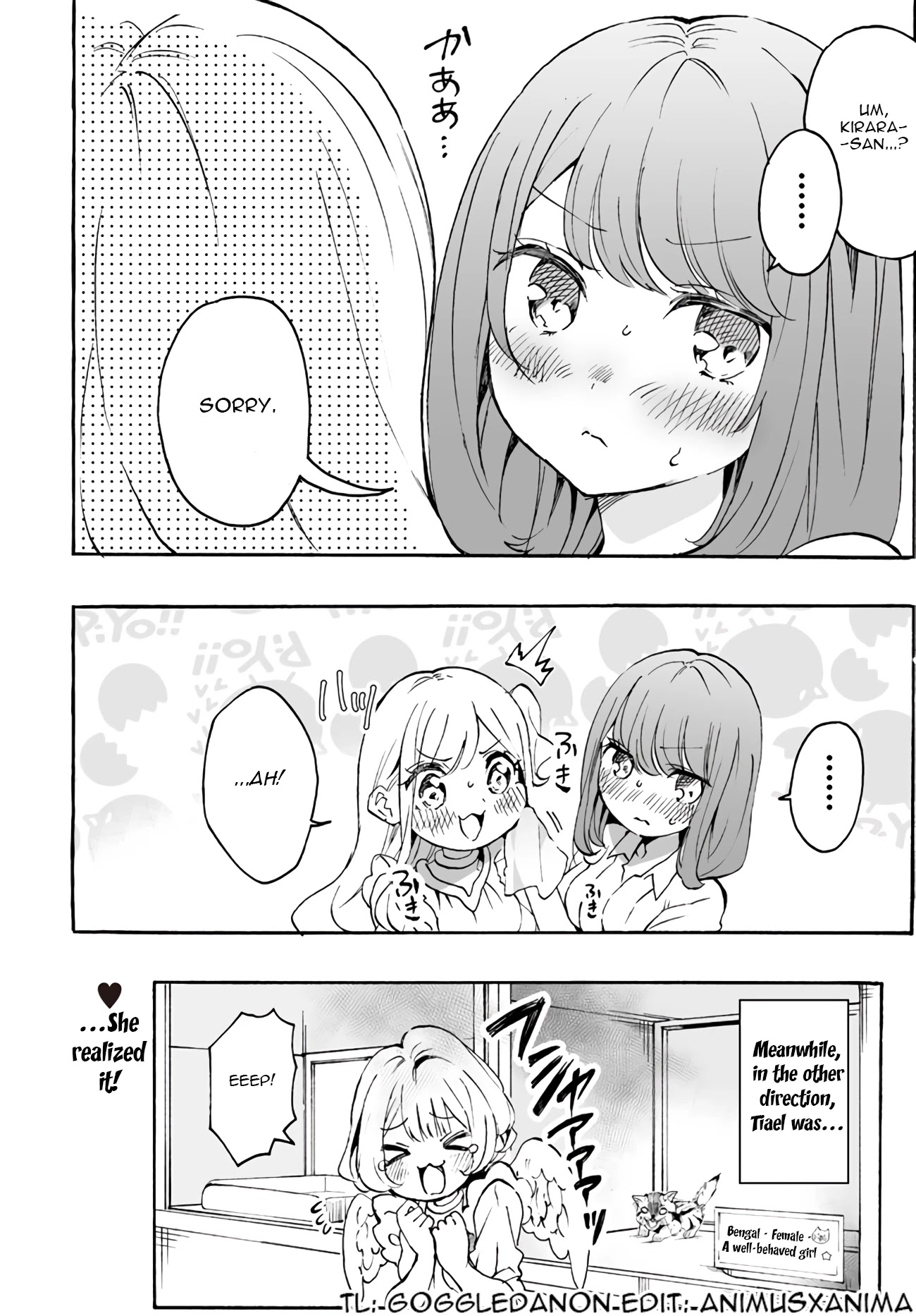 I'm an Elite Angel, But I'm Troubled By an Impregnable High School Girl Chapter 6 page 18 - Chapter 6: An Angel Goes On a Date With a High School Girl