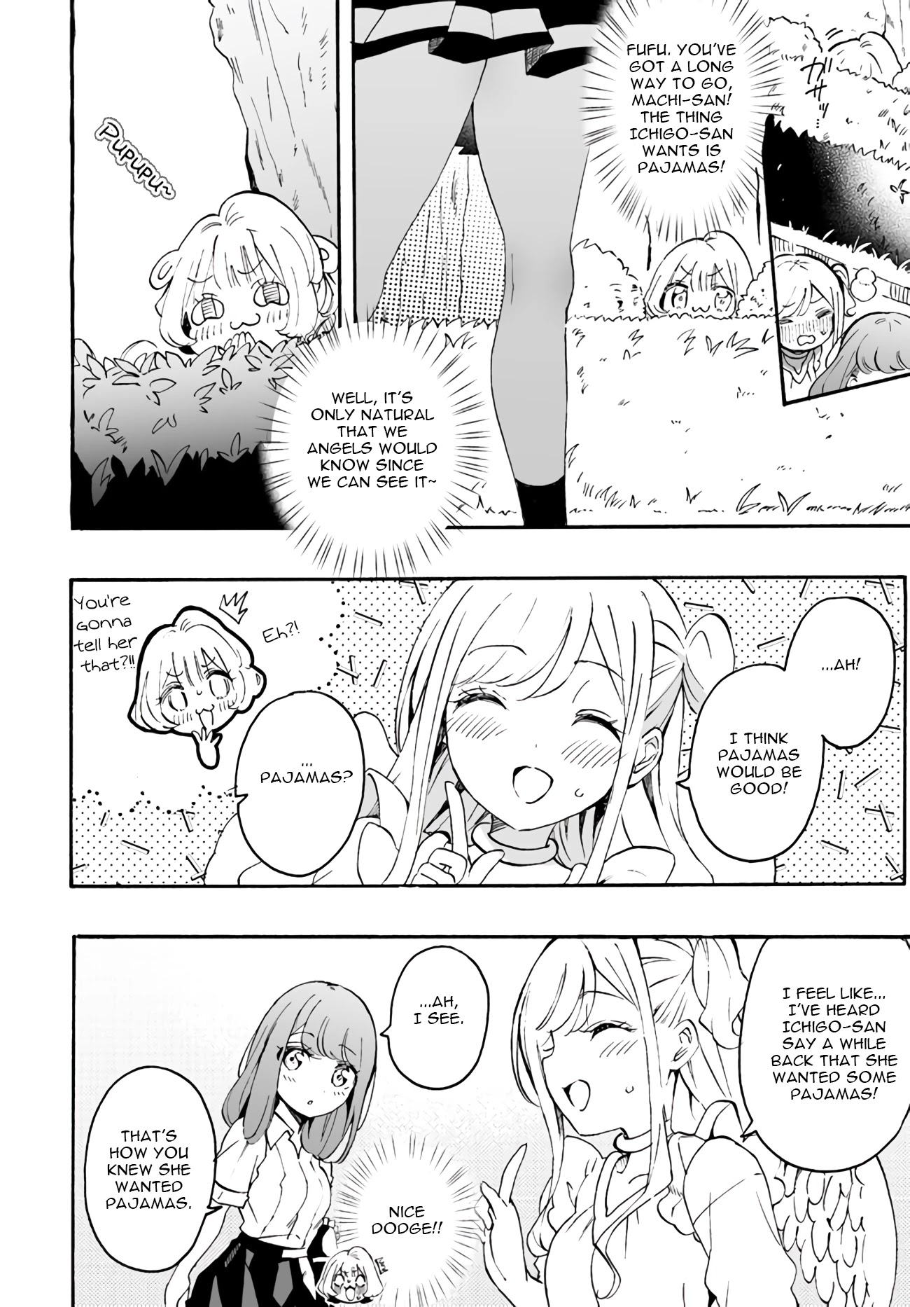 I'm an Elite Angel, But I'm Troubled By an Impregnable High School Girl Chapter 6 page 4 - Chapter 6: An Angel Goes On a Date With a High School Girl