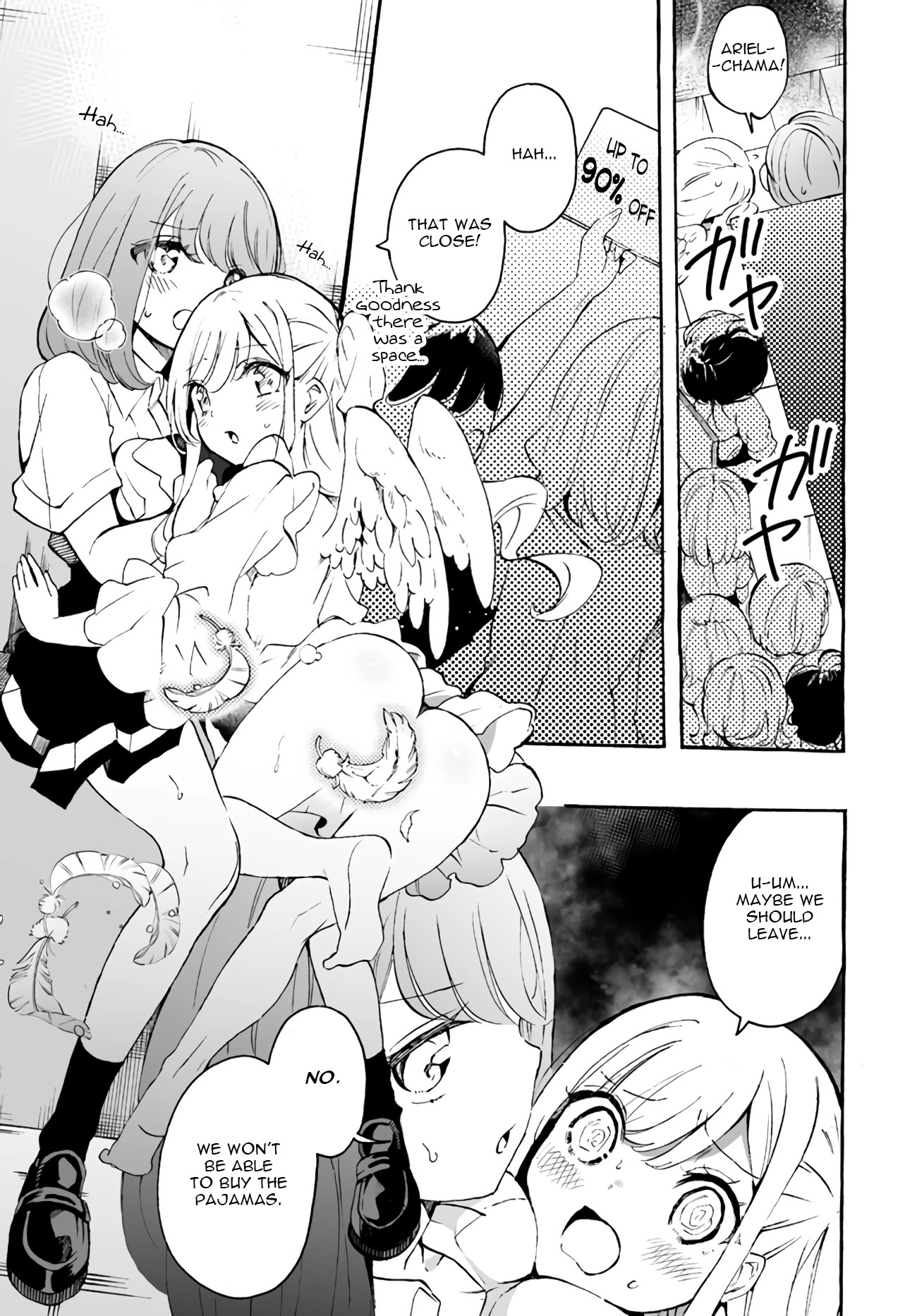 I'm an Elite Angel, But I'm Troubled By an Impregnable High School Girl Chapter 6 page 9 - Chapter 6: An Angel Goes On a Date With a High School Girl