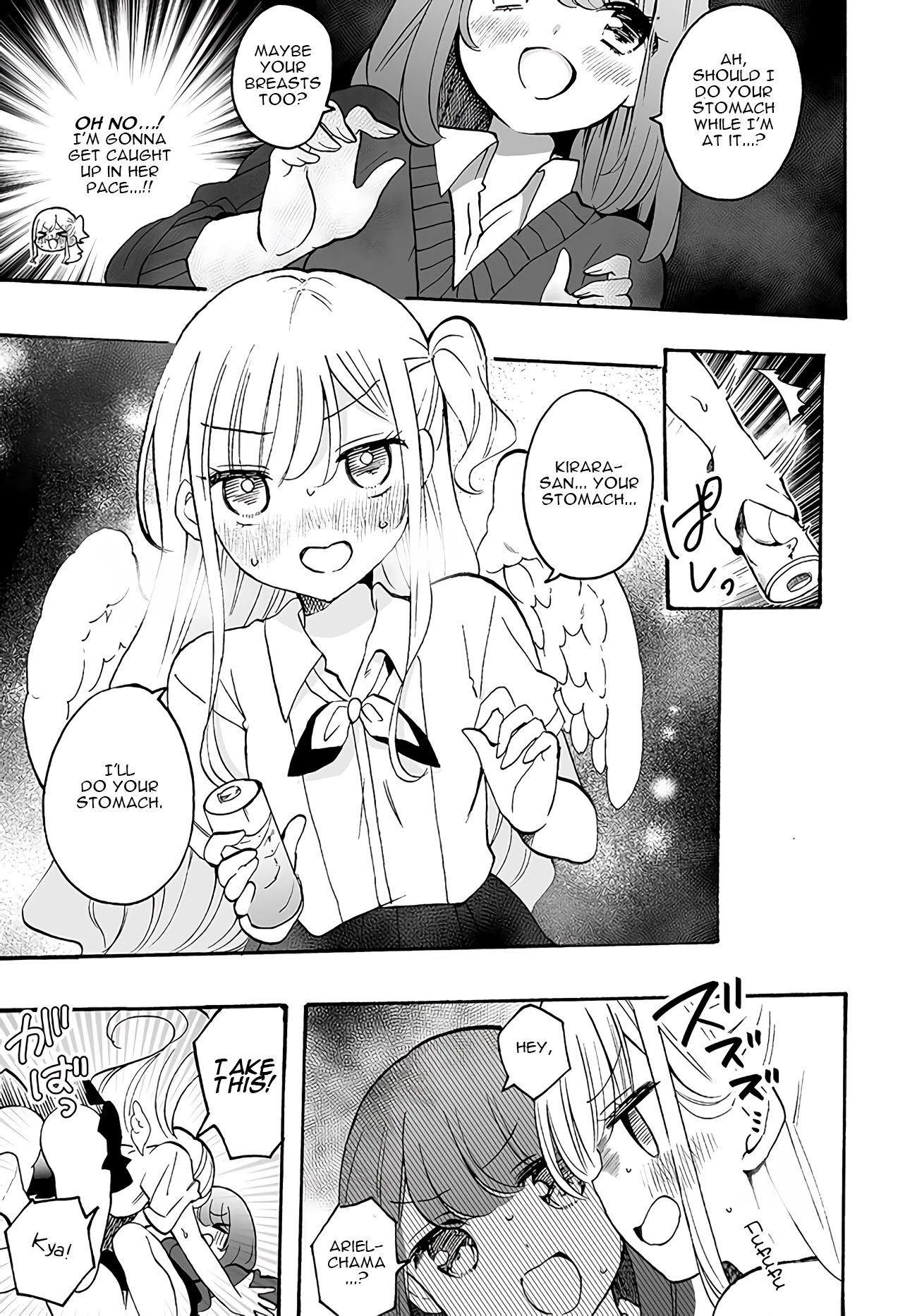 I'm an Elite Angel, But I'm Troubled By an Impregnable High School Girl Chapter 8 page 13 - Chapter 8: The Angel Wants to Know About High School Girls