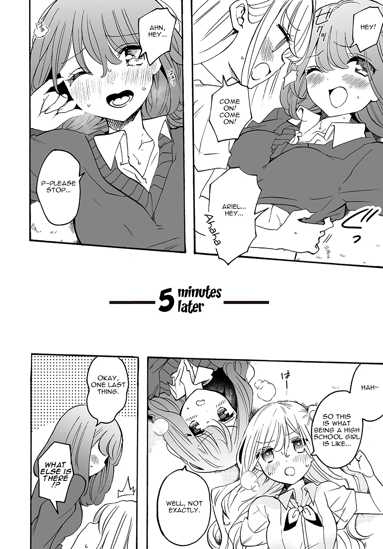 I'm an Elite Angel, But I'm Troubled By an Impregnable High School Girl Chapter 8 page 14 - Chapter 8: The Angel Wants to Know About High School Girls