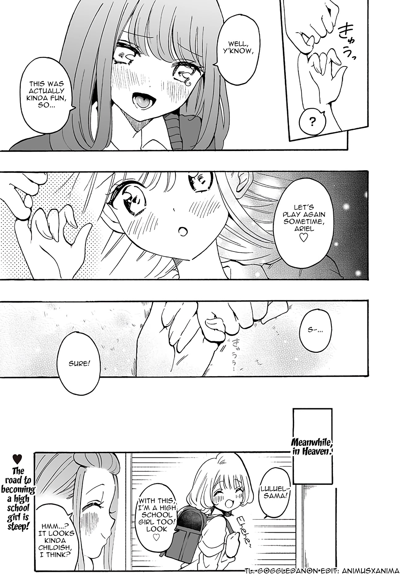 I'm an Elite Angel, But I'm Troubled By an Impregnable High School Girl Chapter 8 page 15 - Chapter 8: The Angel Wants to Know About High School Girls