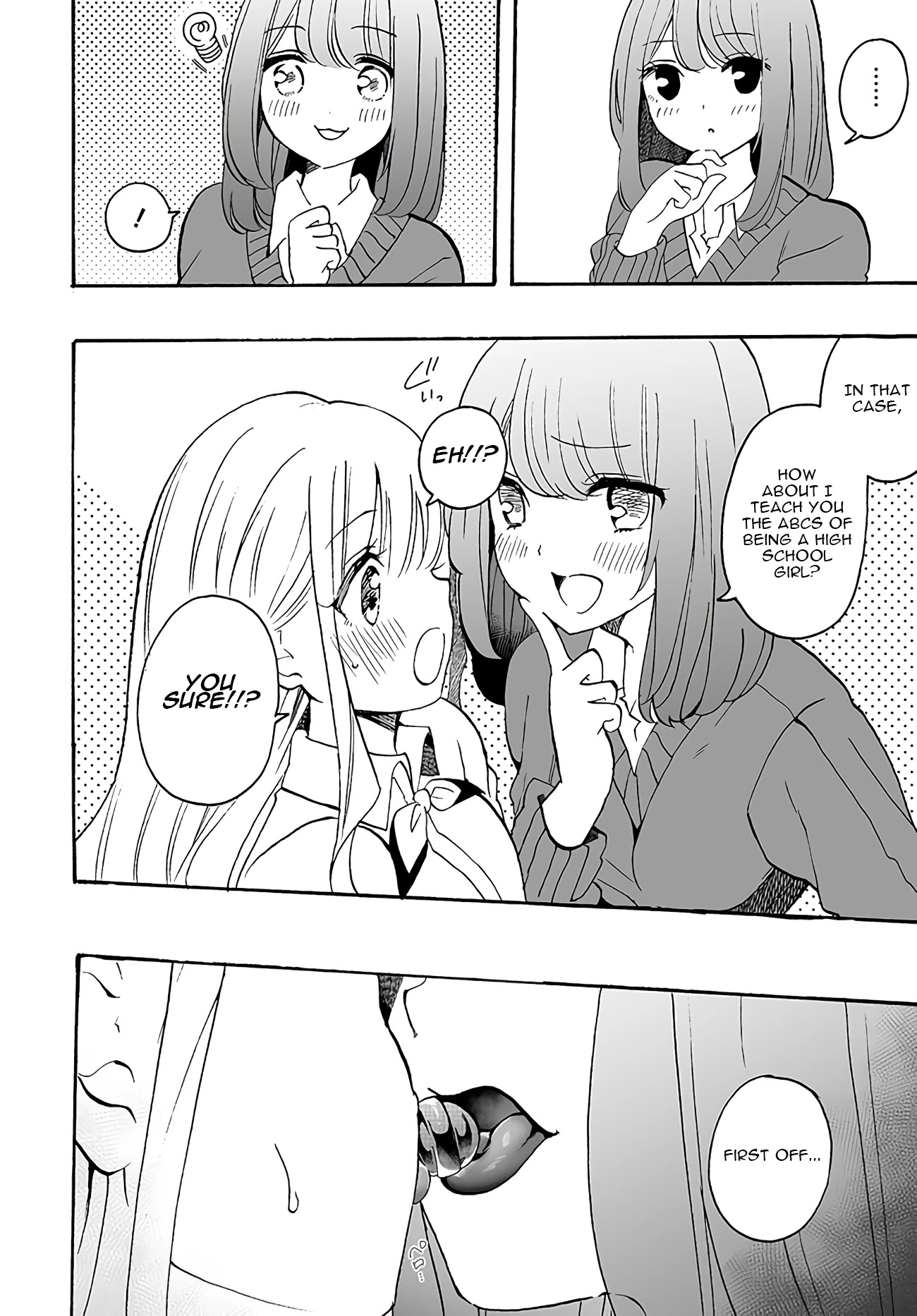 I'm an Elite Angel, But I'm Troubled By an Impregnable High School Girl Chapter 8 page 8 - Chapter 8: The Angel Wants to Know About High School Girls
