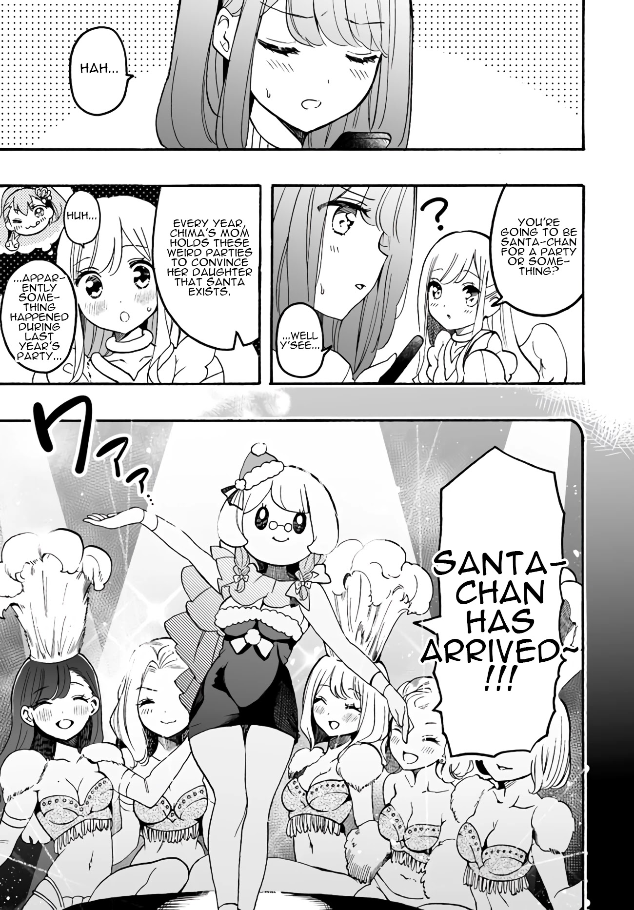 I'm an Elite Angel, But I'm Troubled By an Impregnable High School Girl Chapter 9.1 page 3 - Chapter 9.1: The Angels' Merry Christmas 1