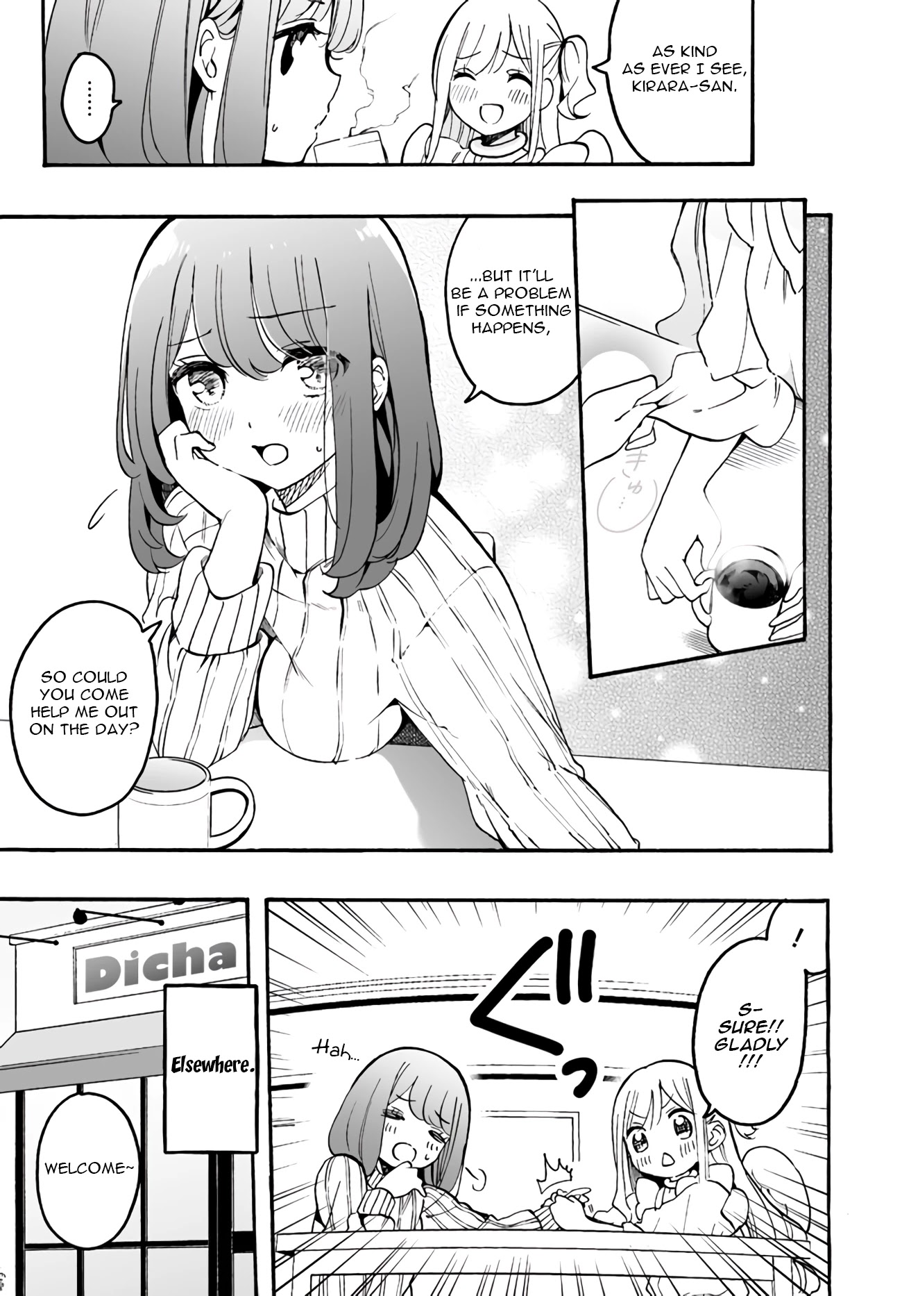 I'm an Elite Angel, But I'm Troubled By an Impregnable High School Girl Chapter 9.1 page 7 - Chapter 9.1: The Angels' Merry Christmas 1