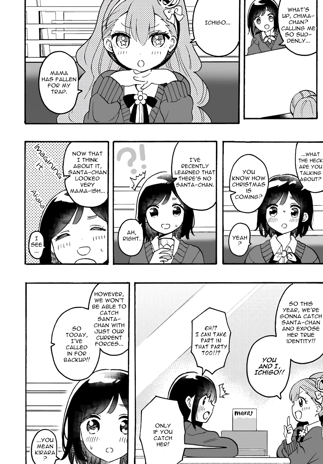 I'm an Elite Angel, But I'm Troubled By an Impregnable High School Girl Chapter 9.1 page 8 - Chapter 9.1: The Angels' Merry Christmas 1
