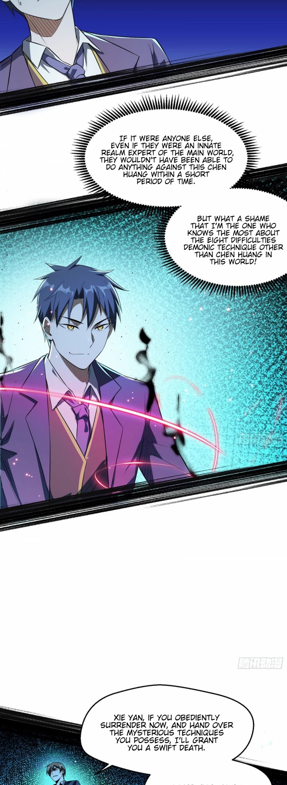 I'm an Evil God Chapter 100 page 36 - Chapter 100: The Final Battle - Raking In An Unprecedented Harvest